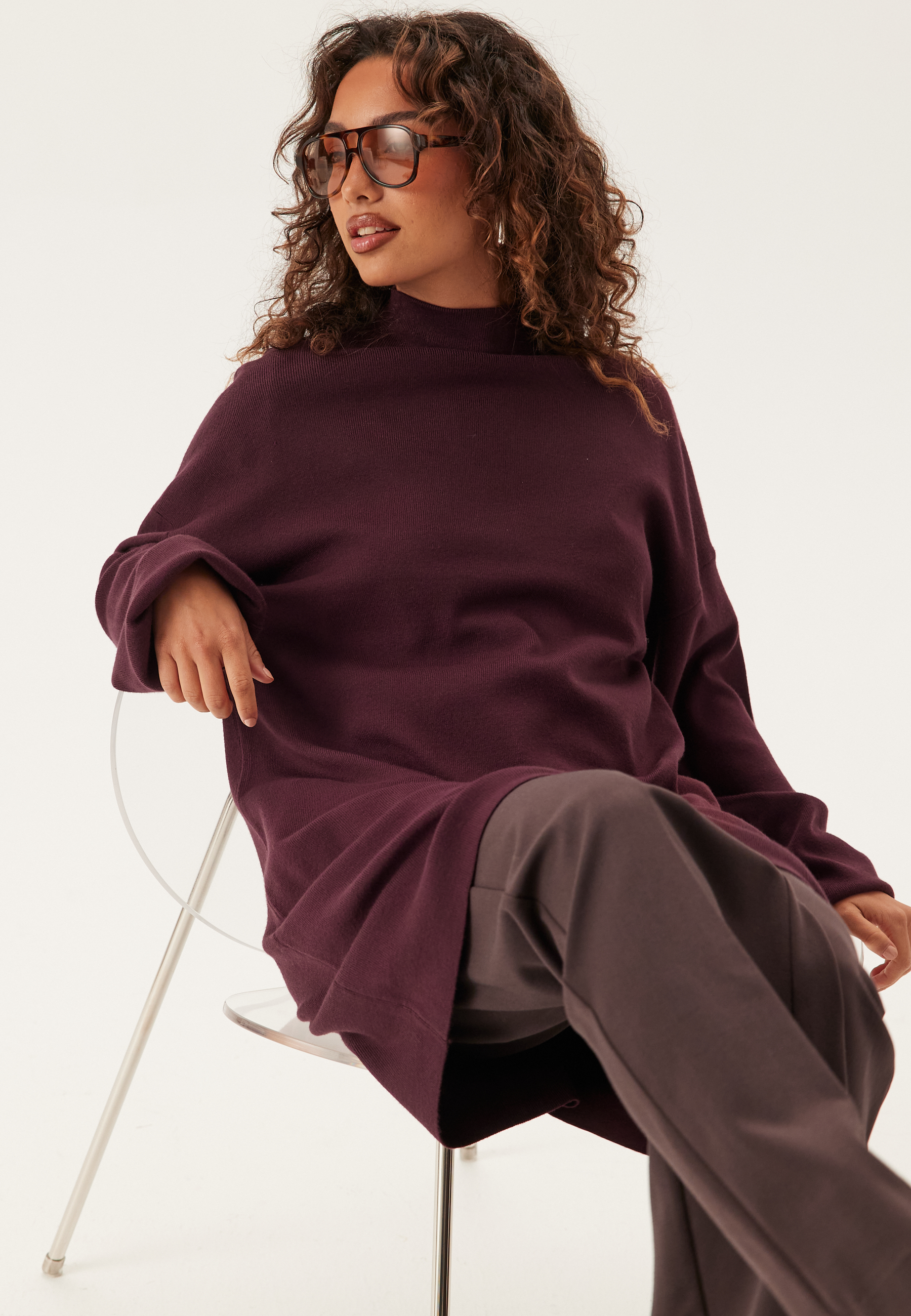 Vmnancy Ls Funnelneck Dress 2