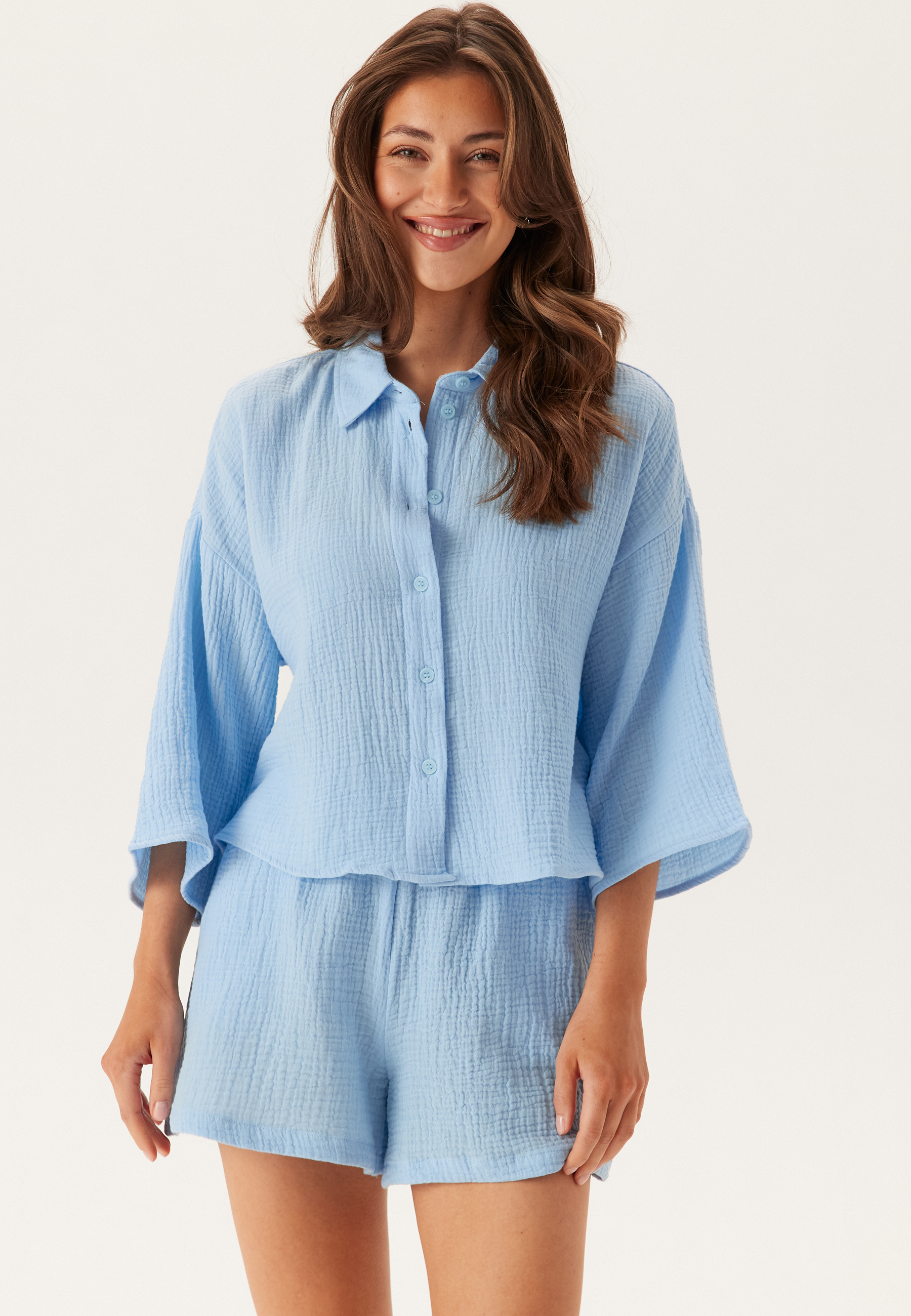 Vmnatali crop shirt 2