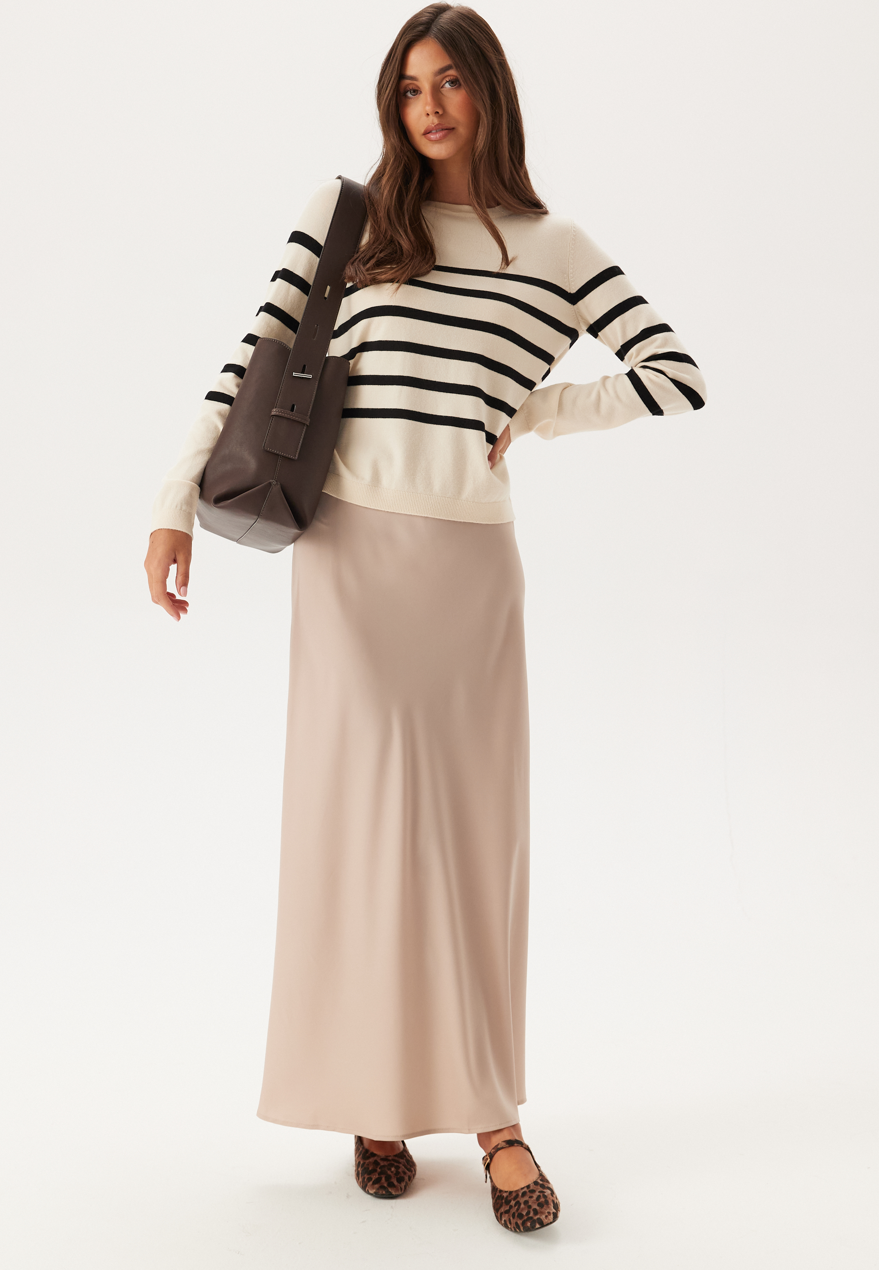 Vmsaba Plain Ls O-neck Pullove 2