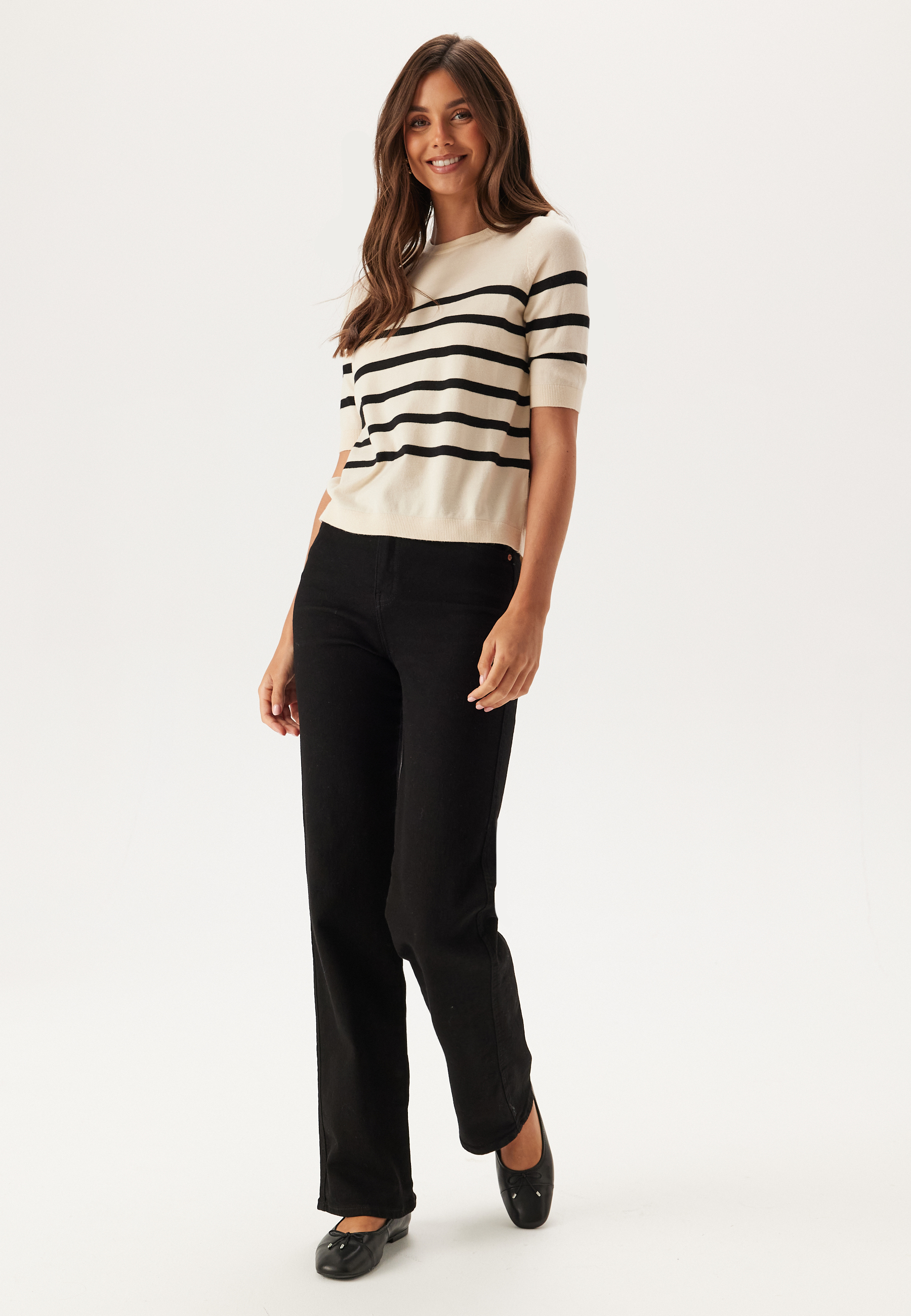 Vmsaba Plain Ss O-neck Pullove 2