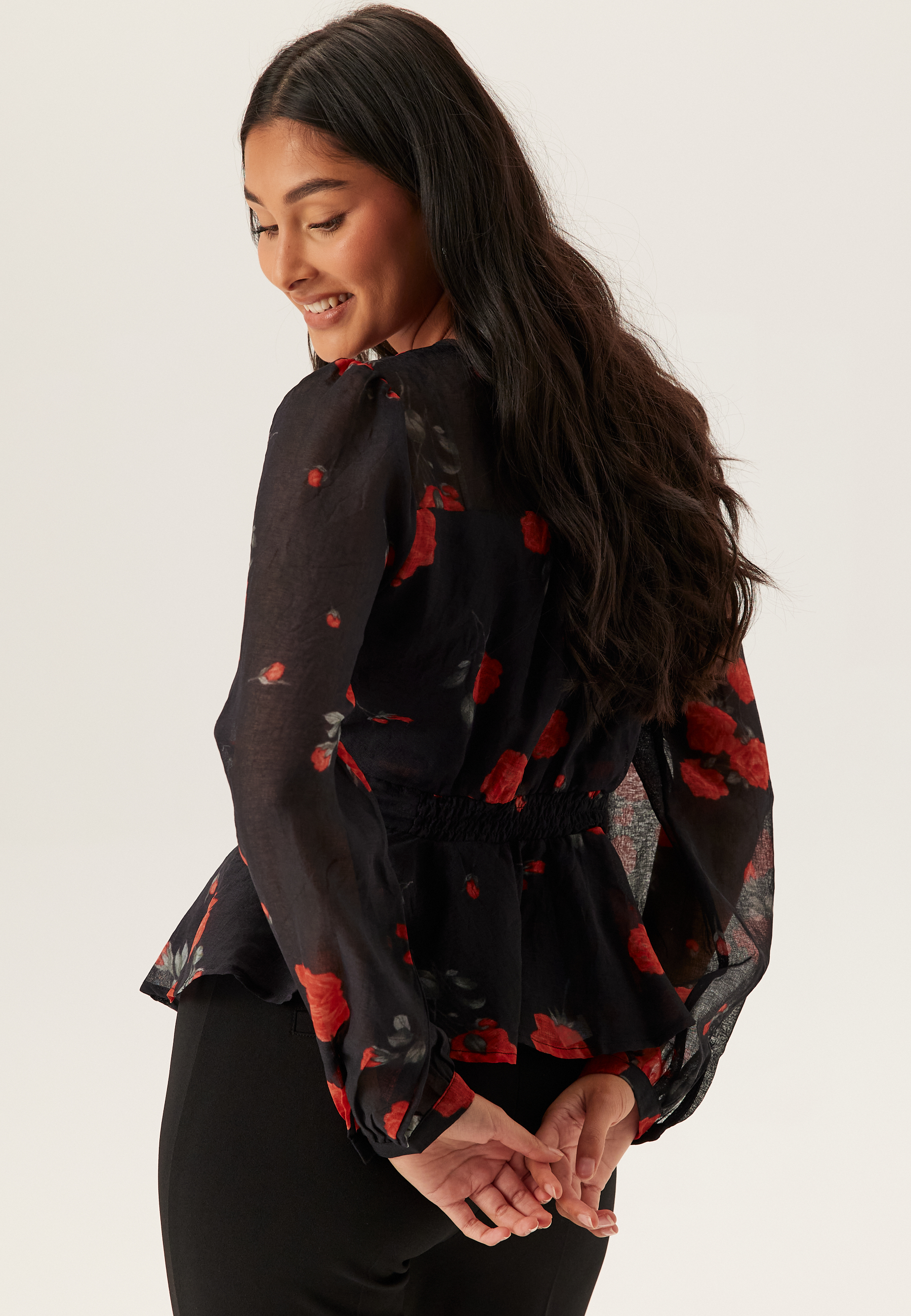Vmsabrina Rose V-neck Shirt 2
