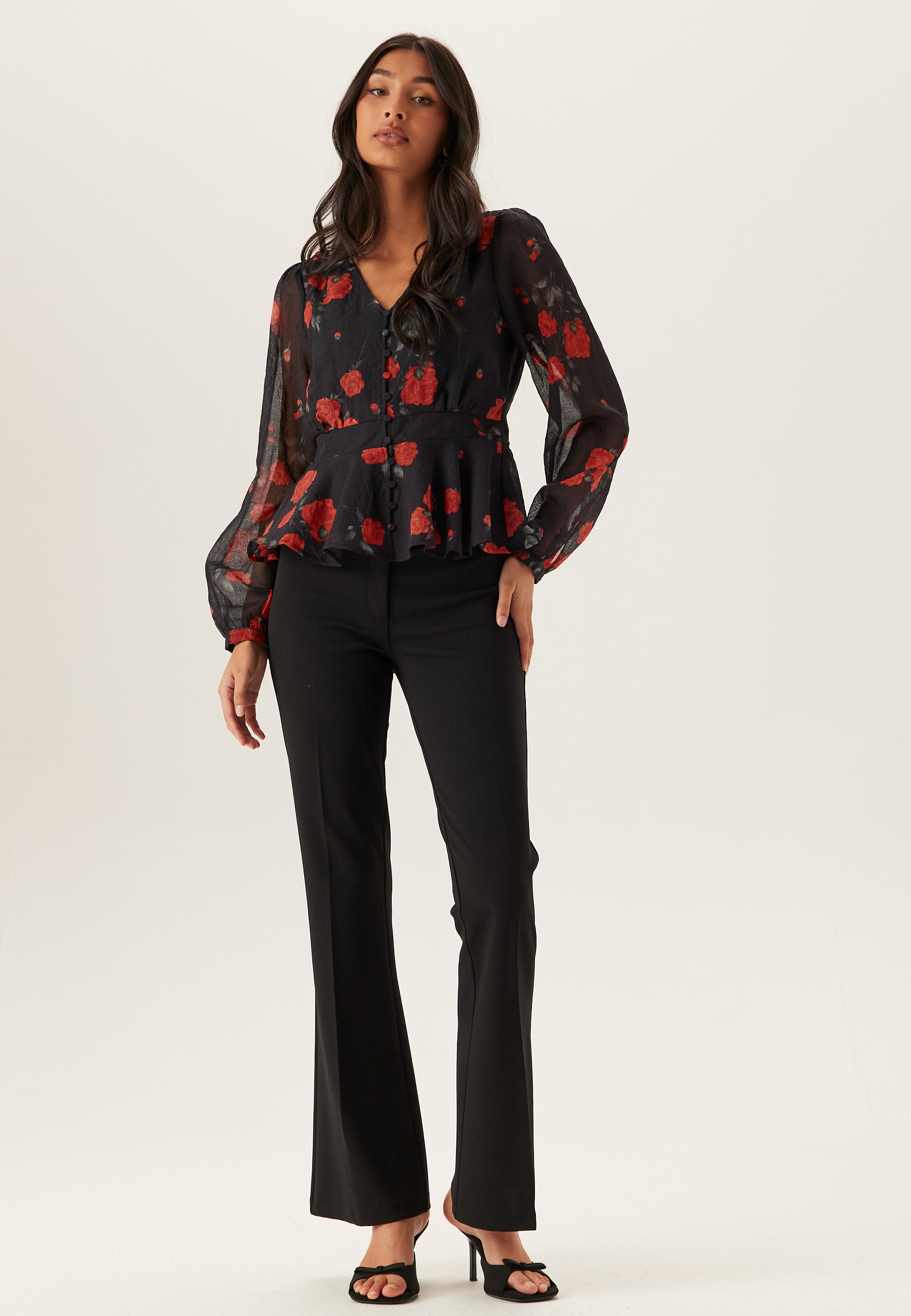 Vmsabrina Rose V-neck Shirt 3