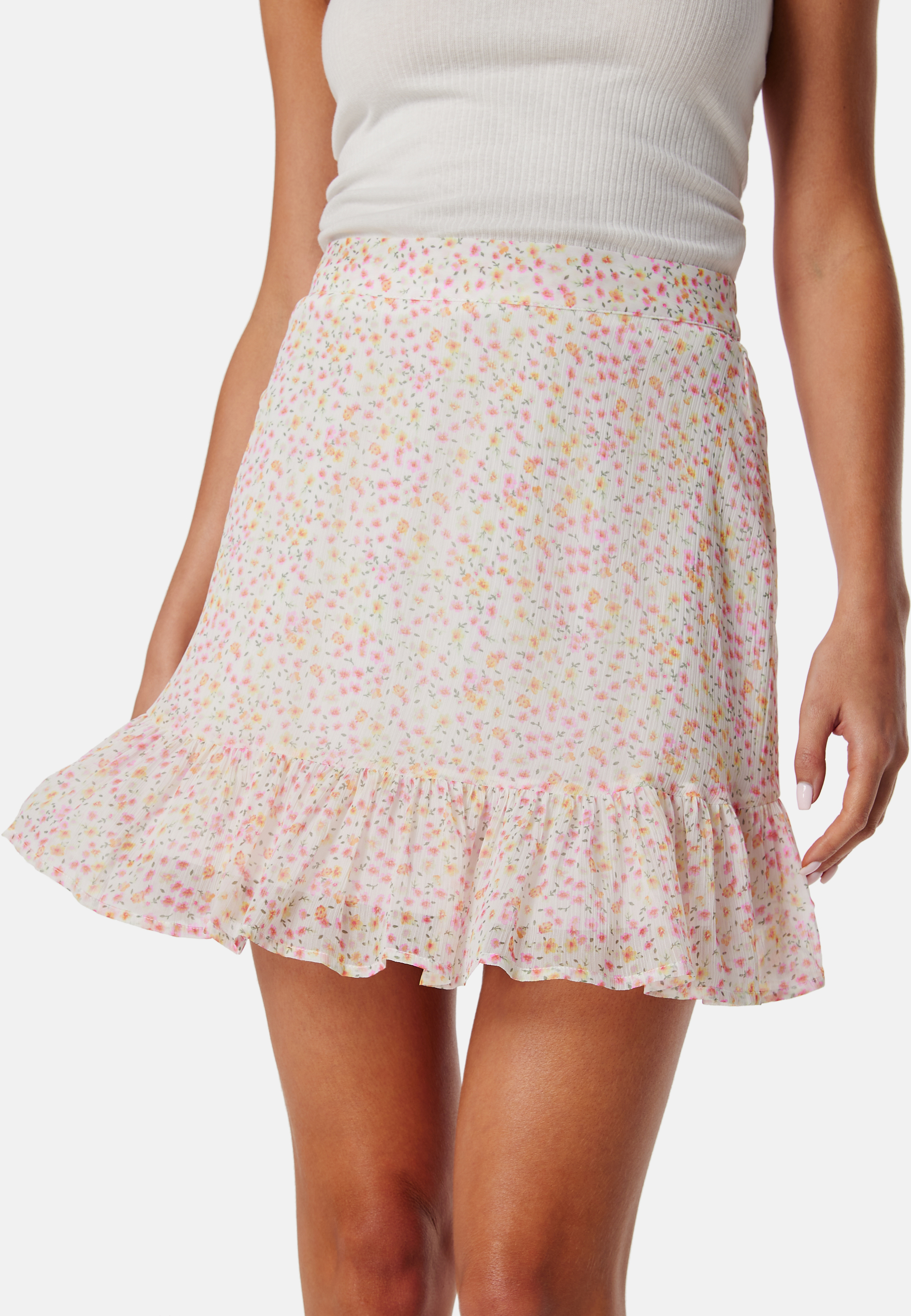 Vmsmilla high waist short skirt