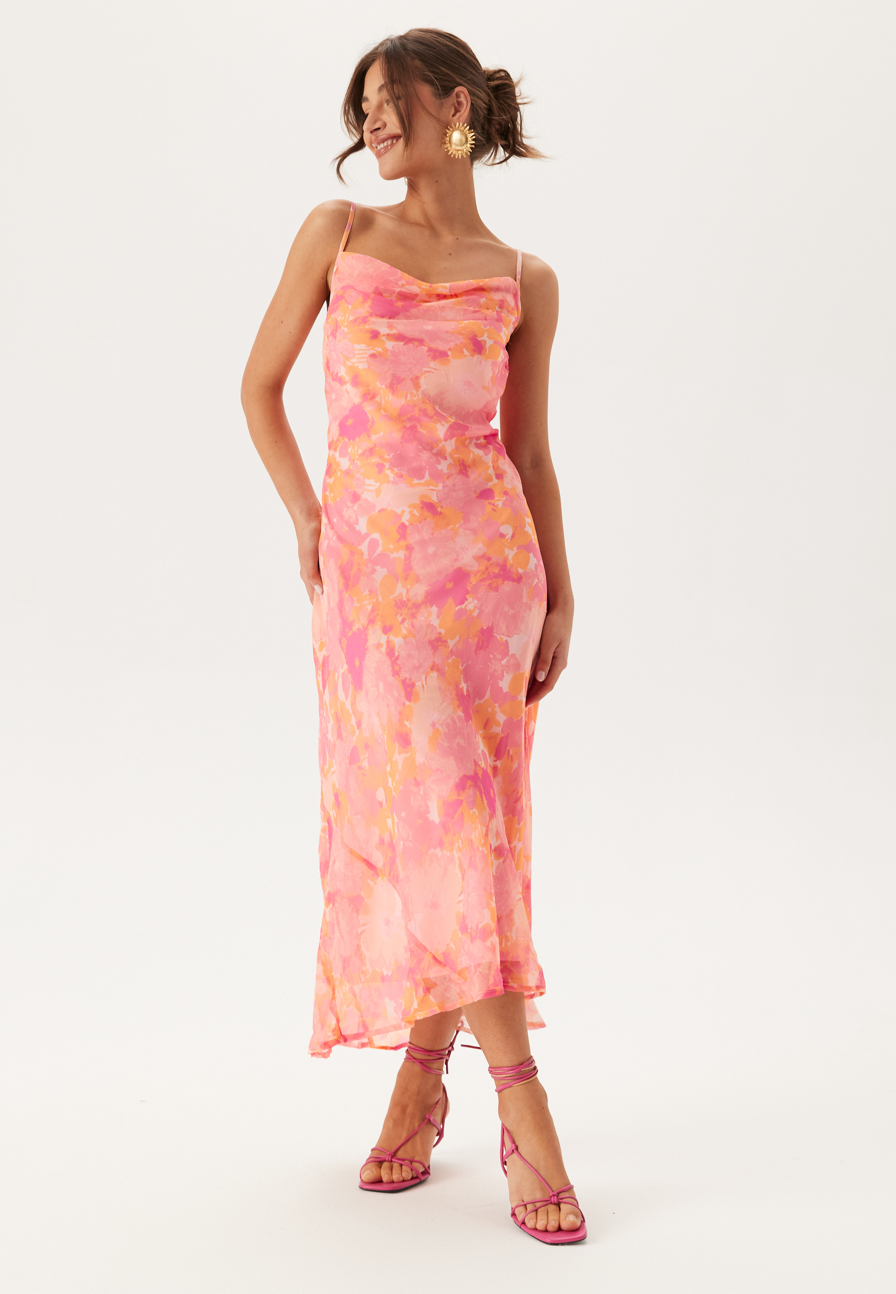 Vmsmilla Sl 7/8 WATERFALL DRES