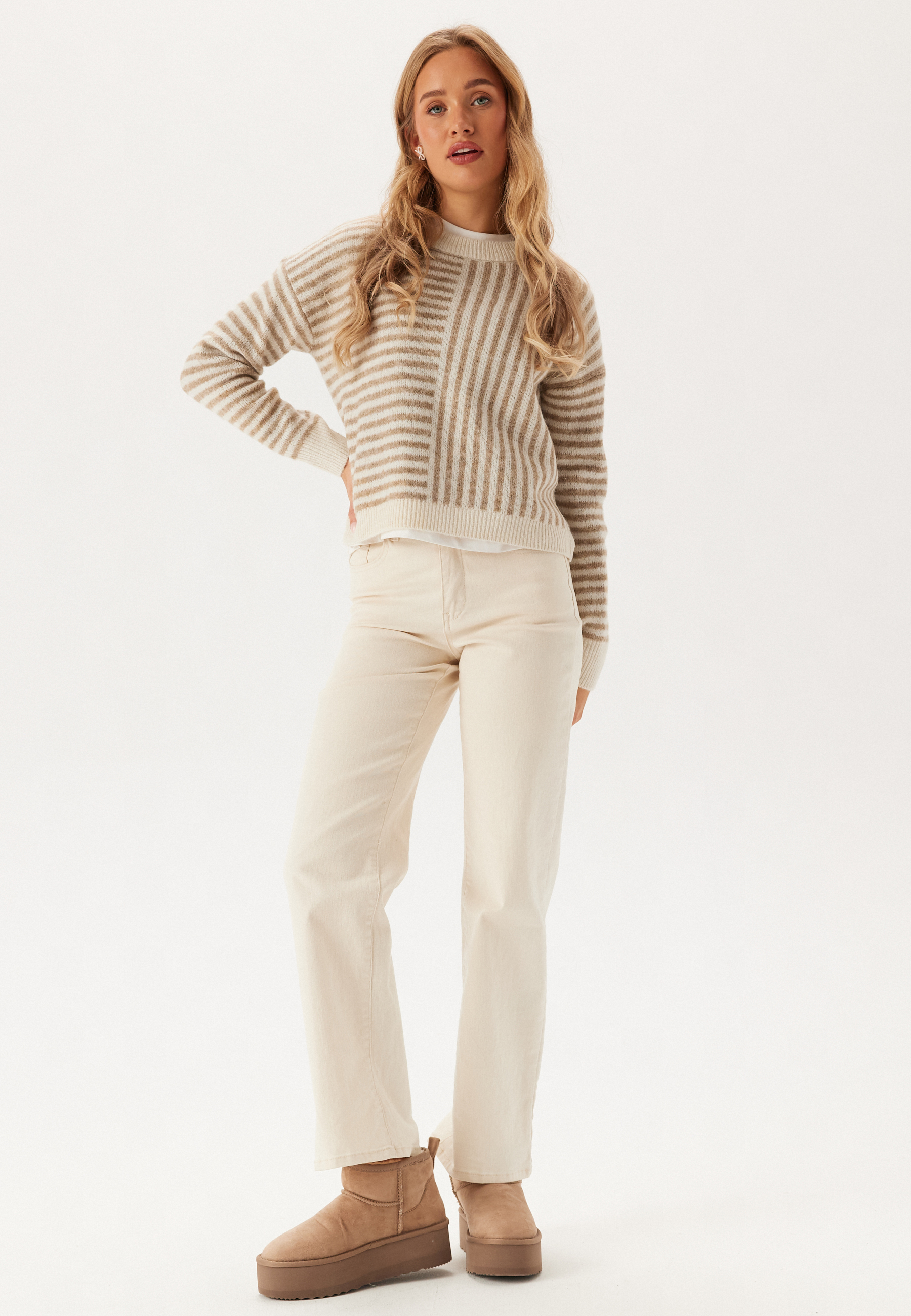 Vmuranus Ls Oneck Cropped Pull 3
