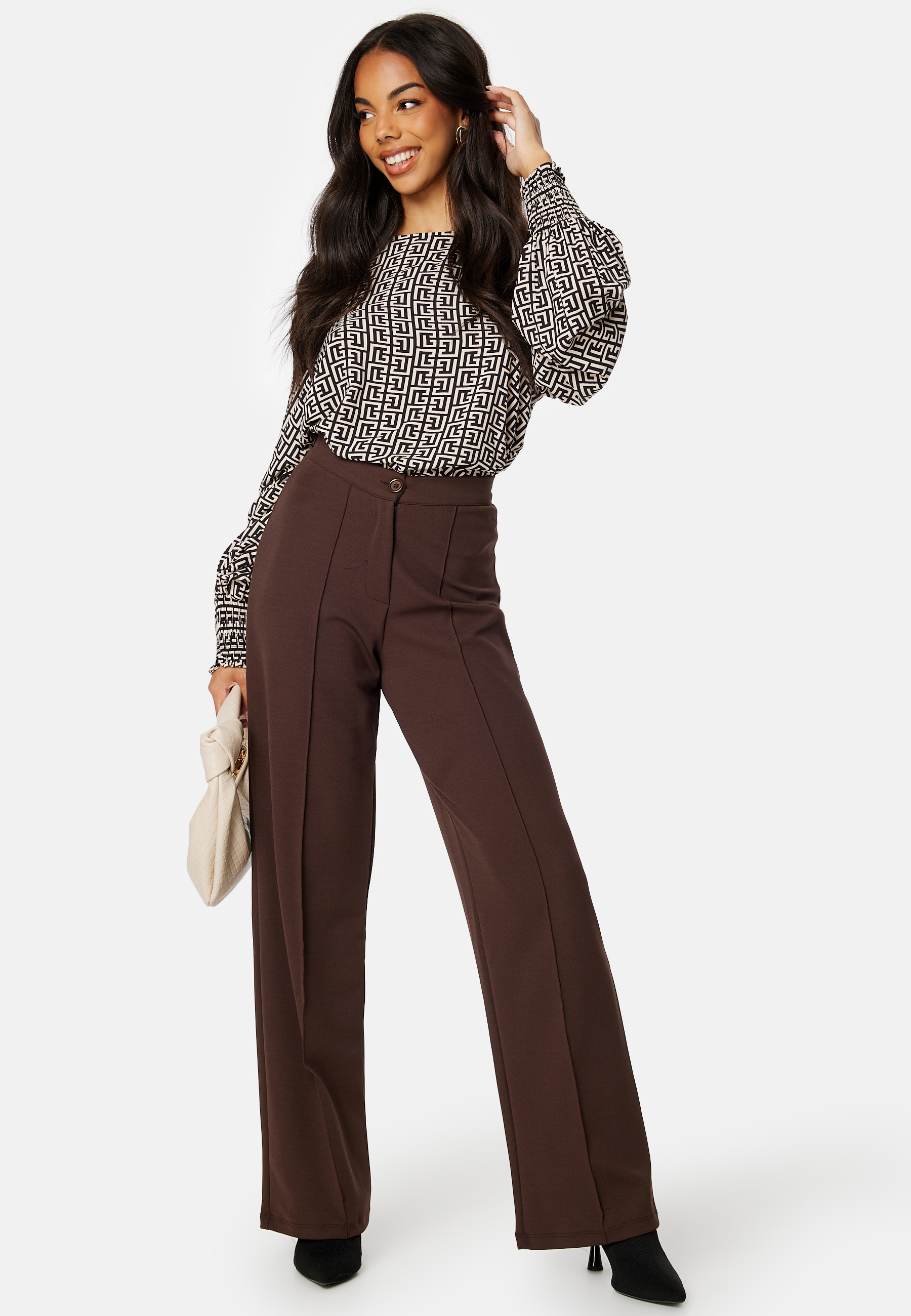 Bana L/S Smock Sleeve Top 2