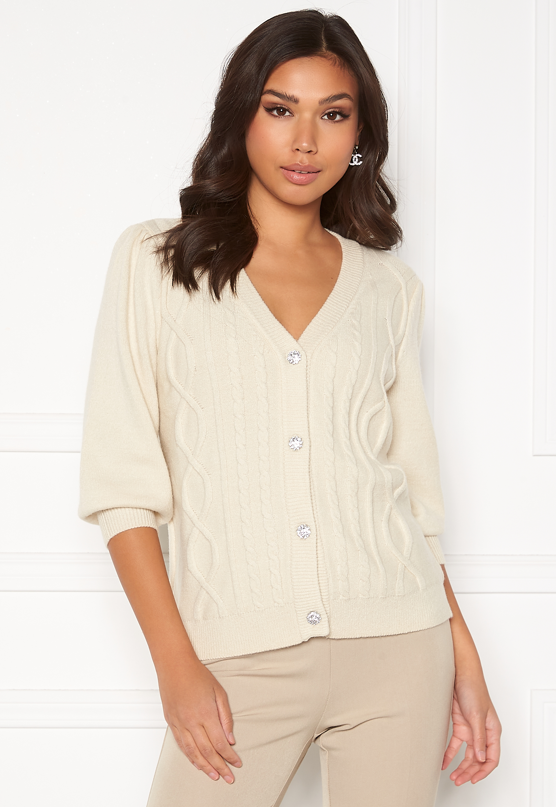 Becks 3/4 Knit Cardigan