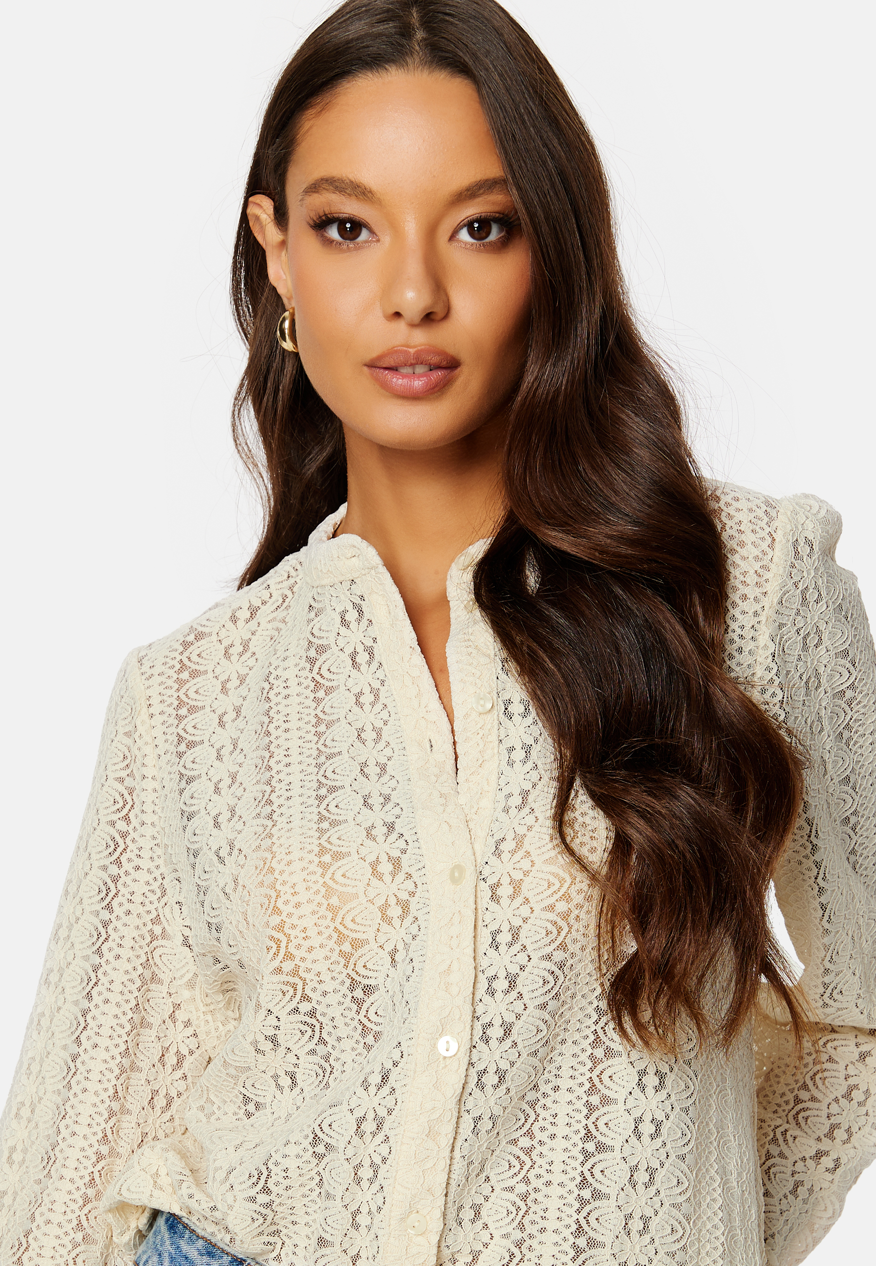 Vichikka Lace L/S Shirt 3
