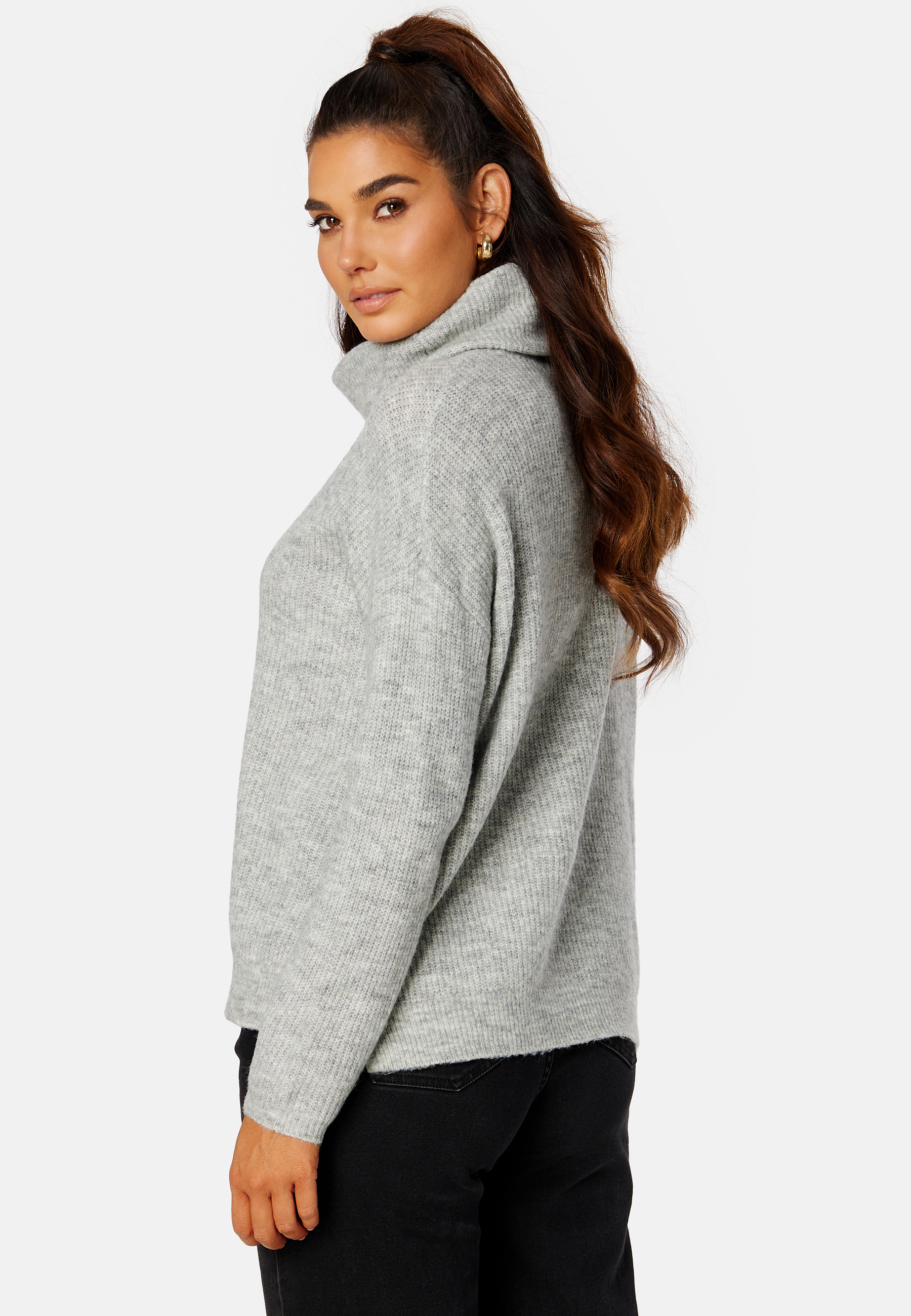 Cilia Rollneck L/S Knit Top 2