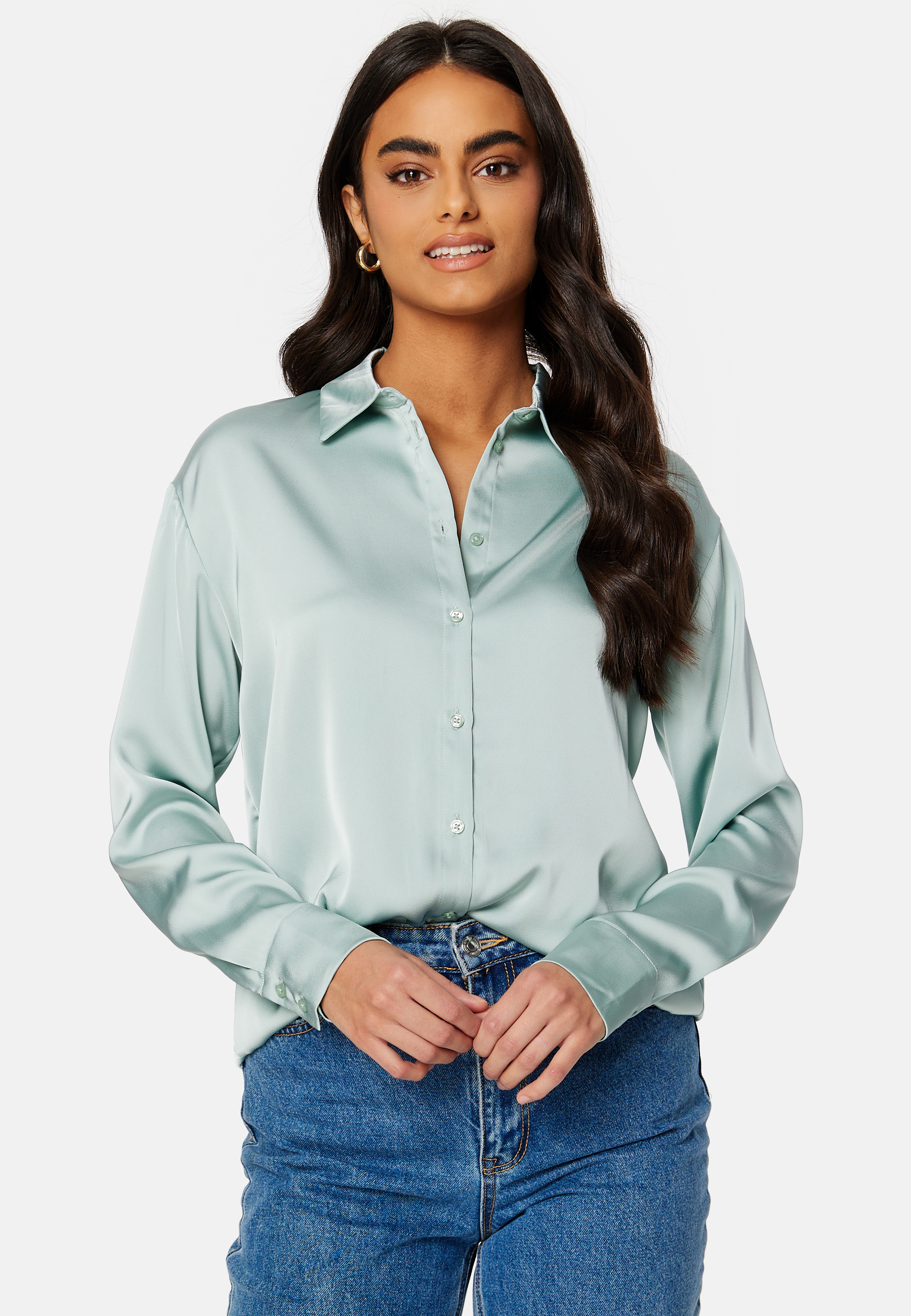 Clair L/S Sateen Shirt