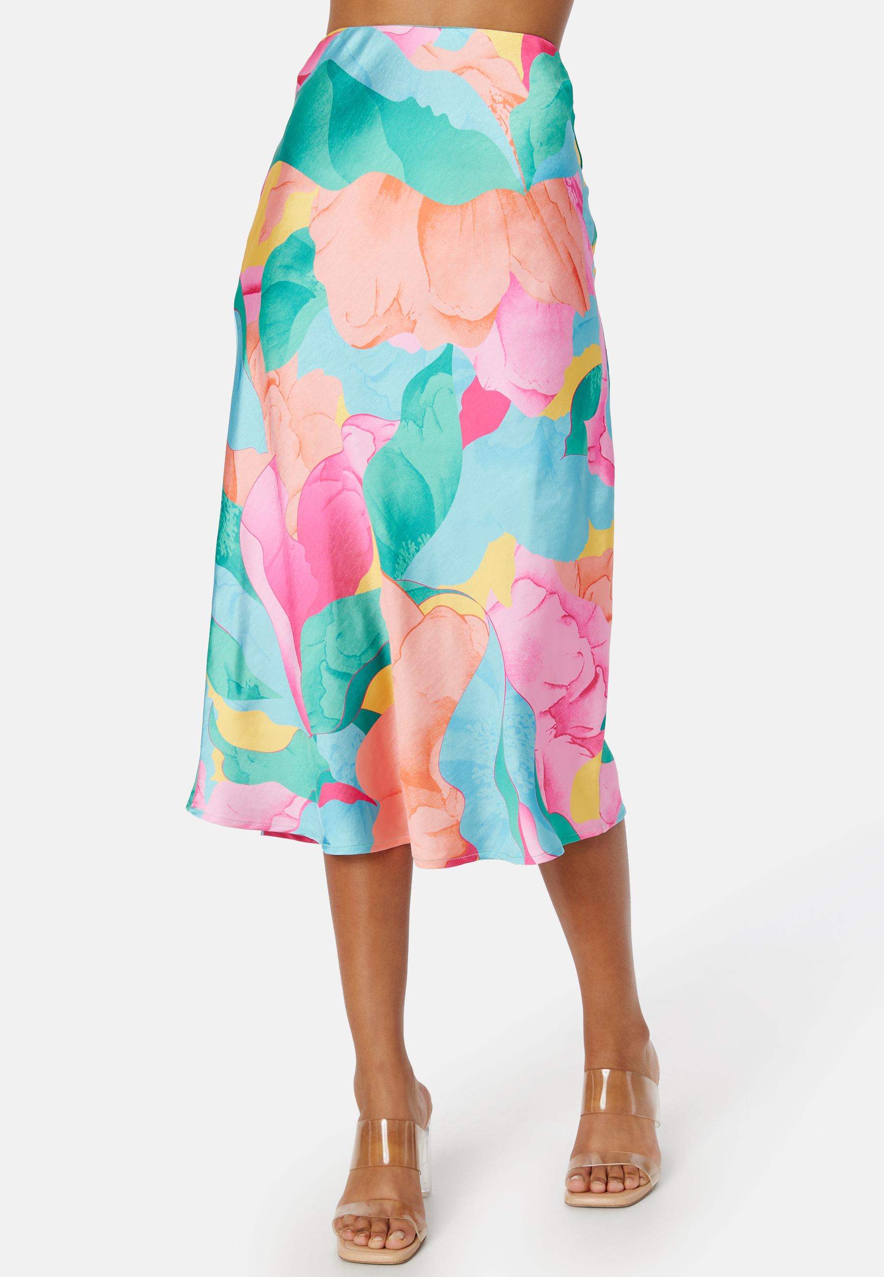 Dinna HW Printed Skirt