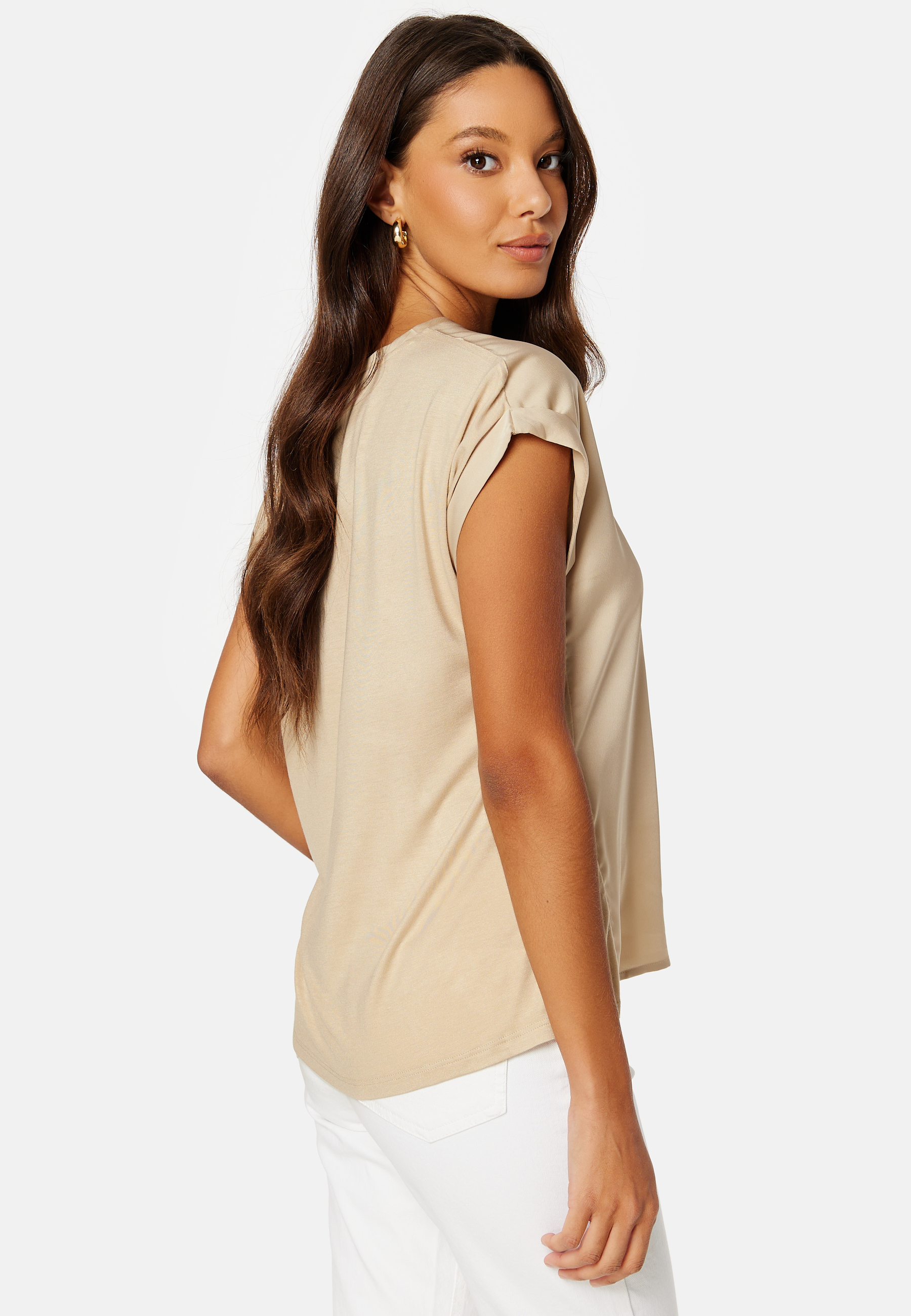Viellette S/S Satin Top 2