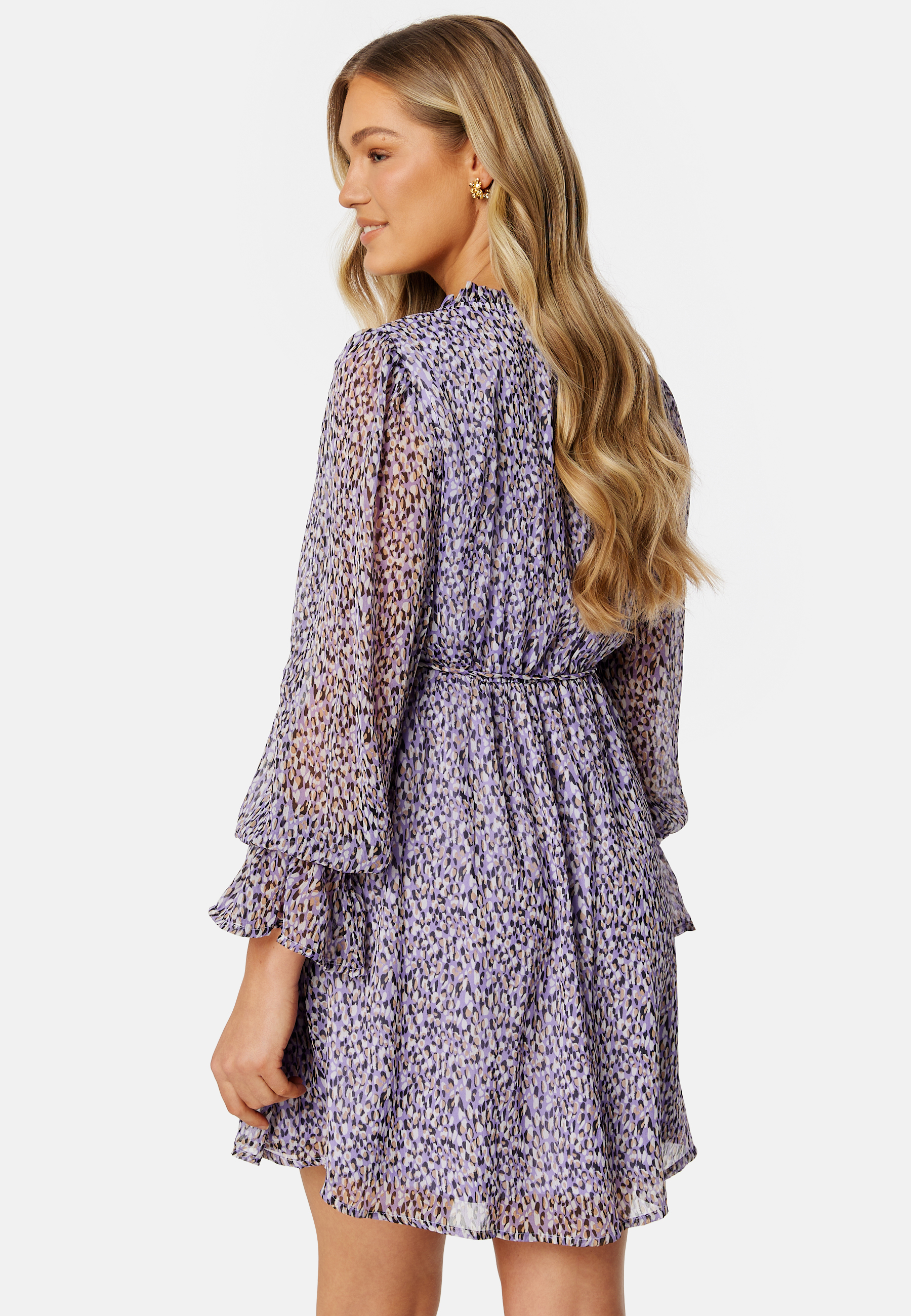 Falia Dotta V-Neck L/S Dress 2