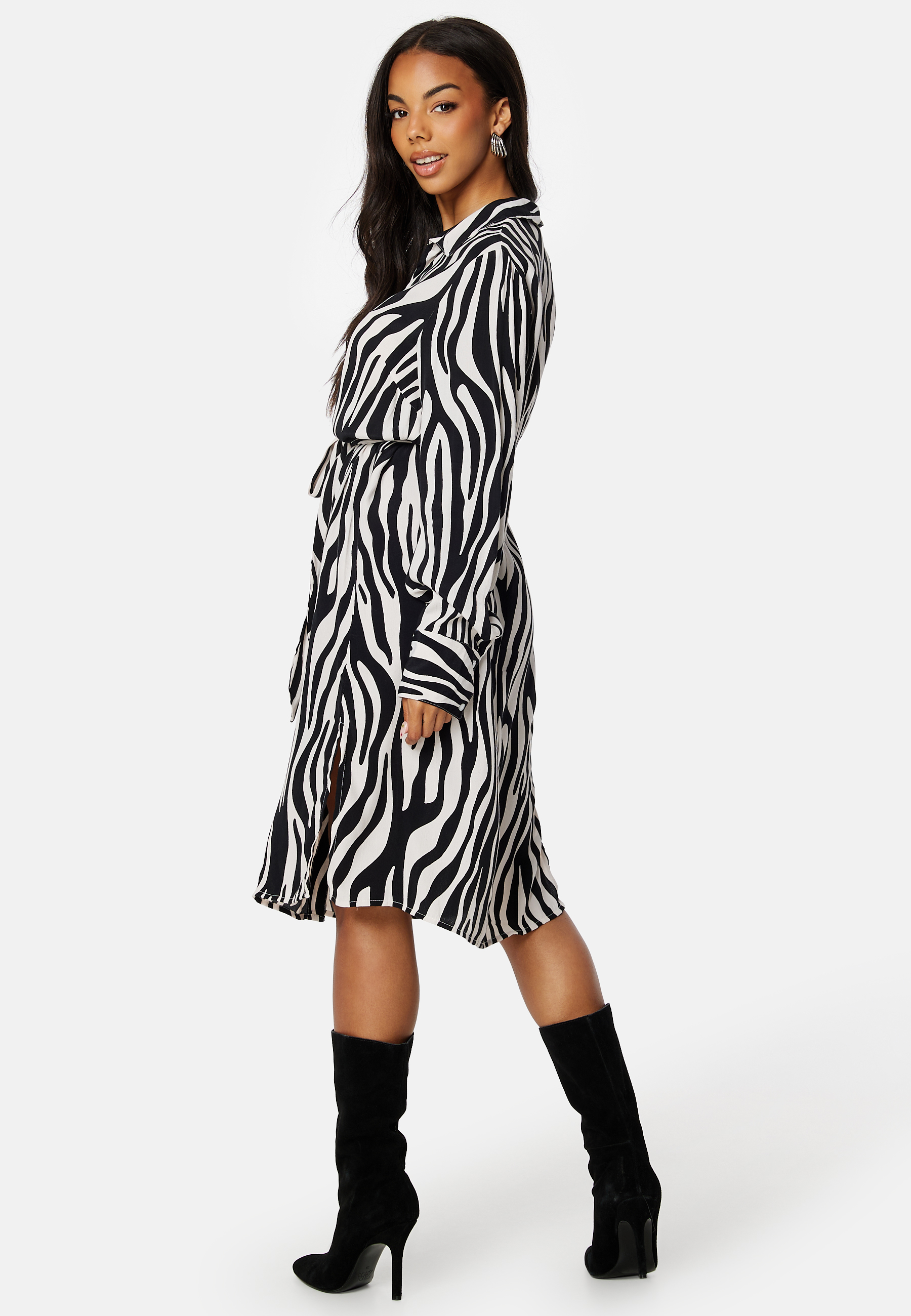 Fini L/S Midi Shirt Dress 2