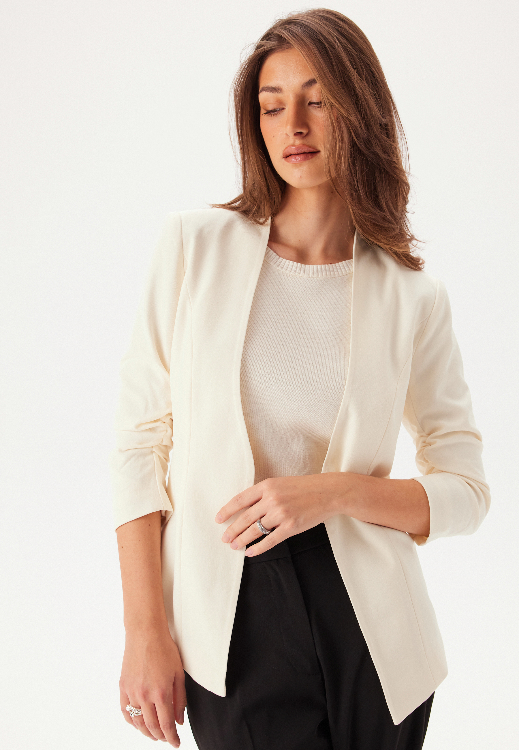 Her 3/4 New Blazer