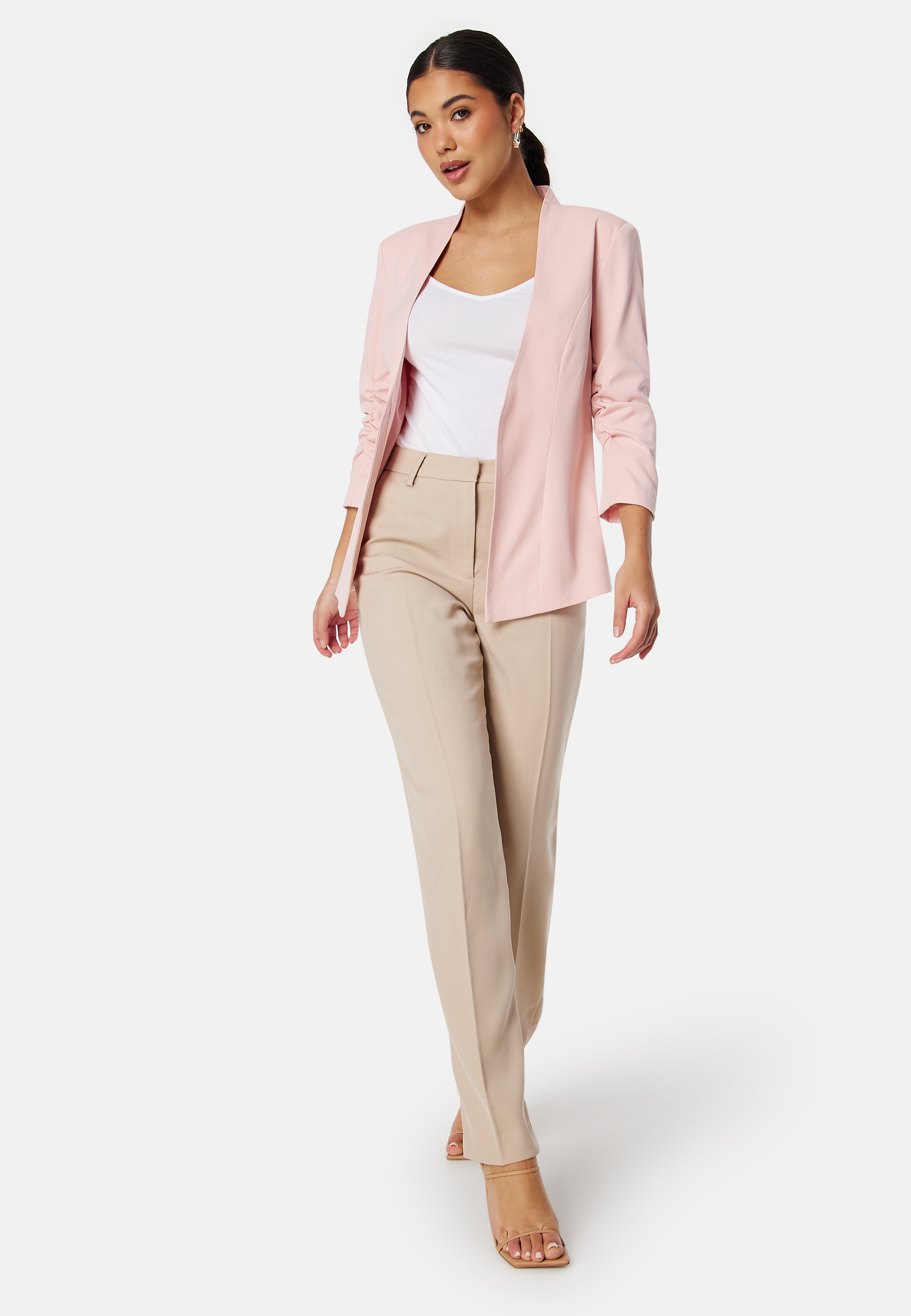 Her 3/4 New Blazer 2