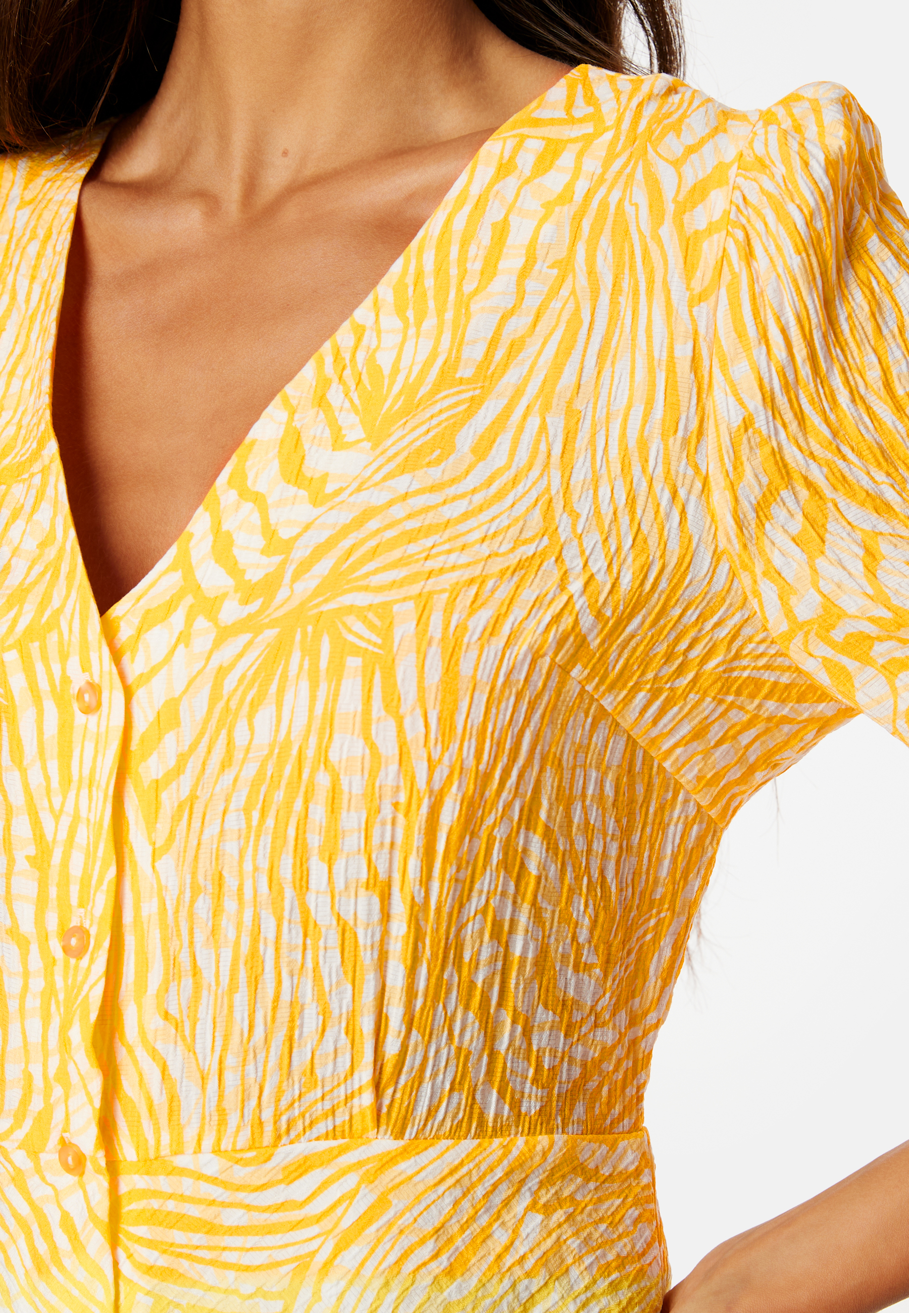 Limia Eva V-Neck S/S Mid Calf Dress 3