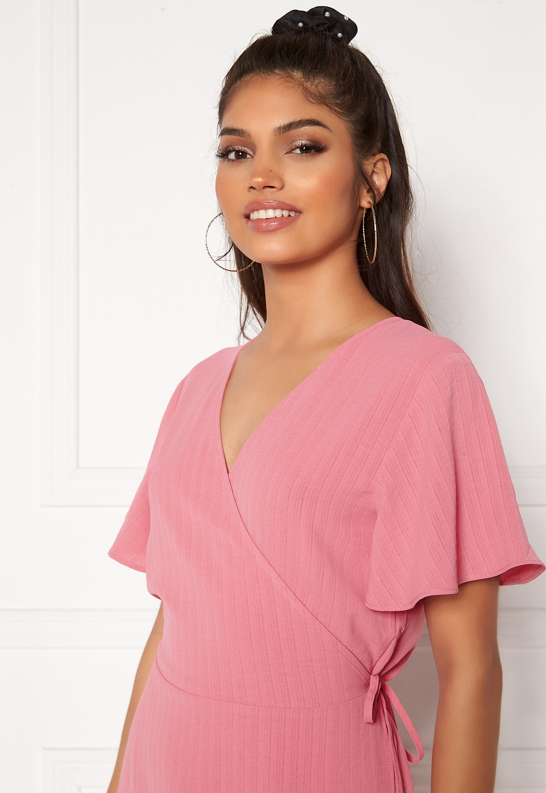 Lovie S/S Wrap Midi Dress 2