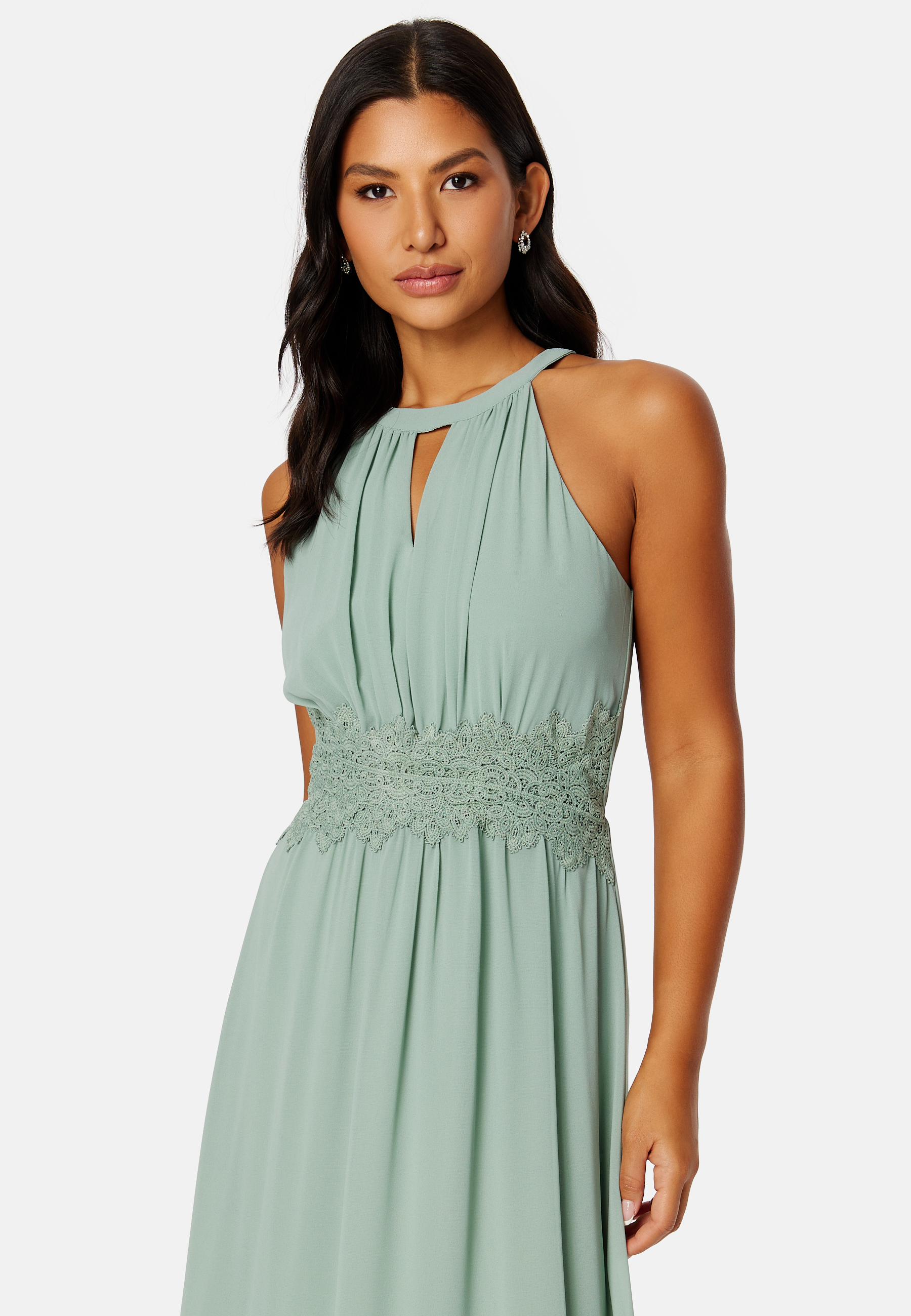Milina Halterneck Maxi Dress 3