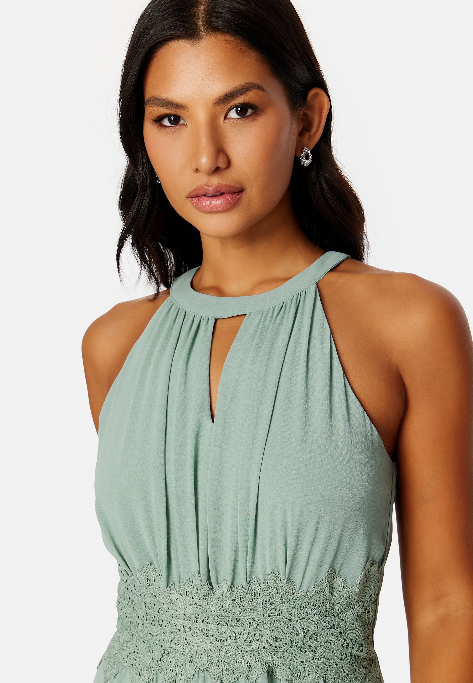 Milina Halterneck Maxi Dress 4