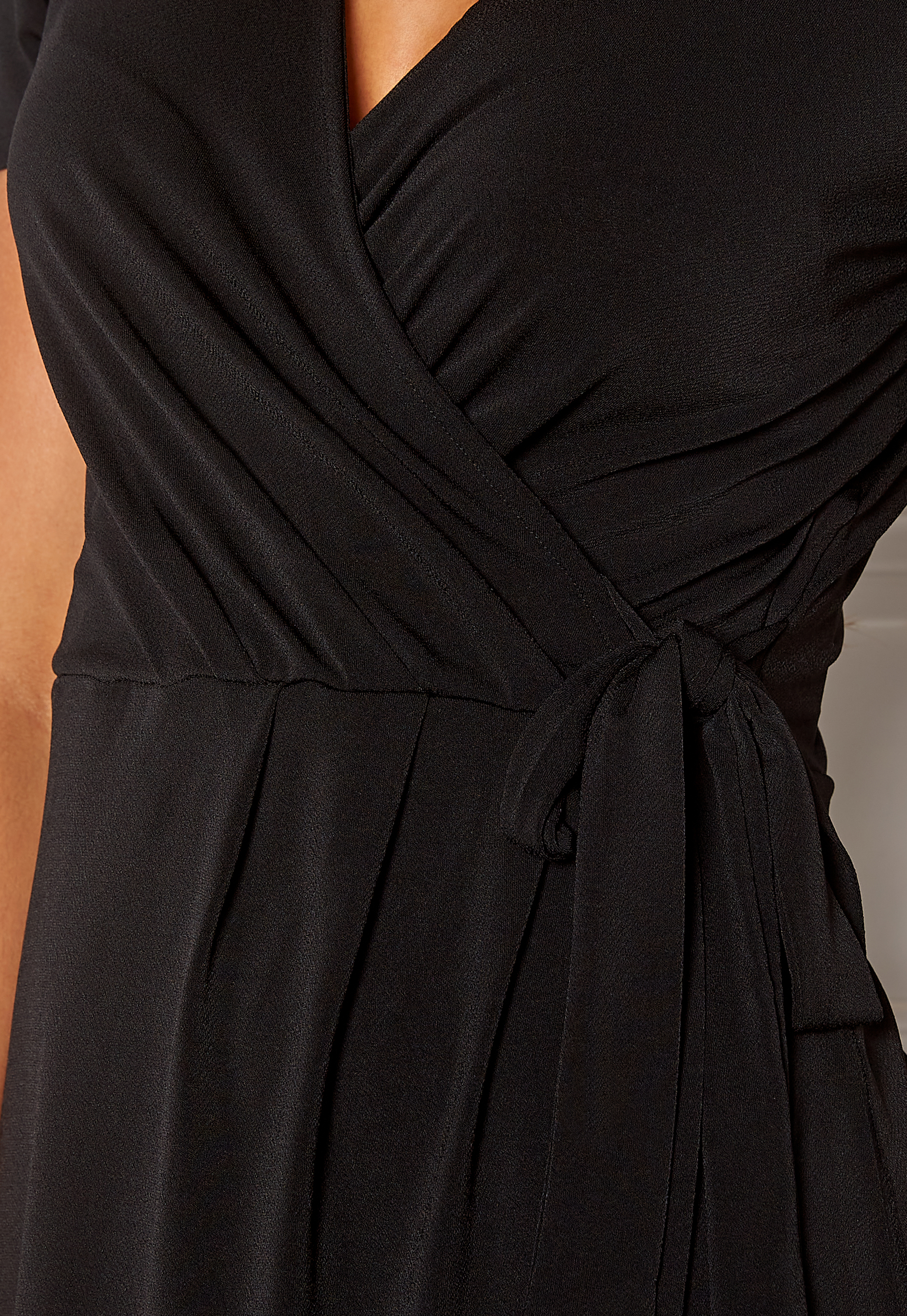 Nayeli S/S Knee Wrap Dress 3