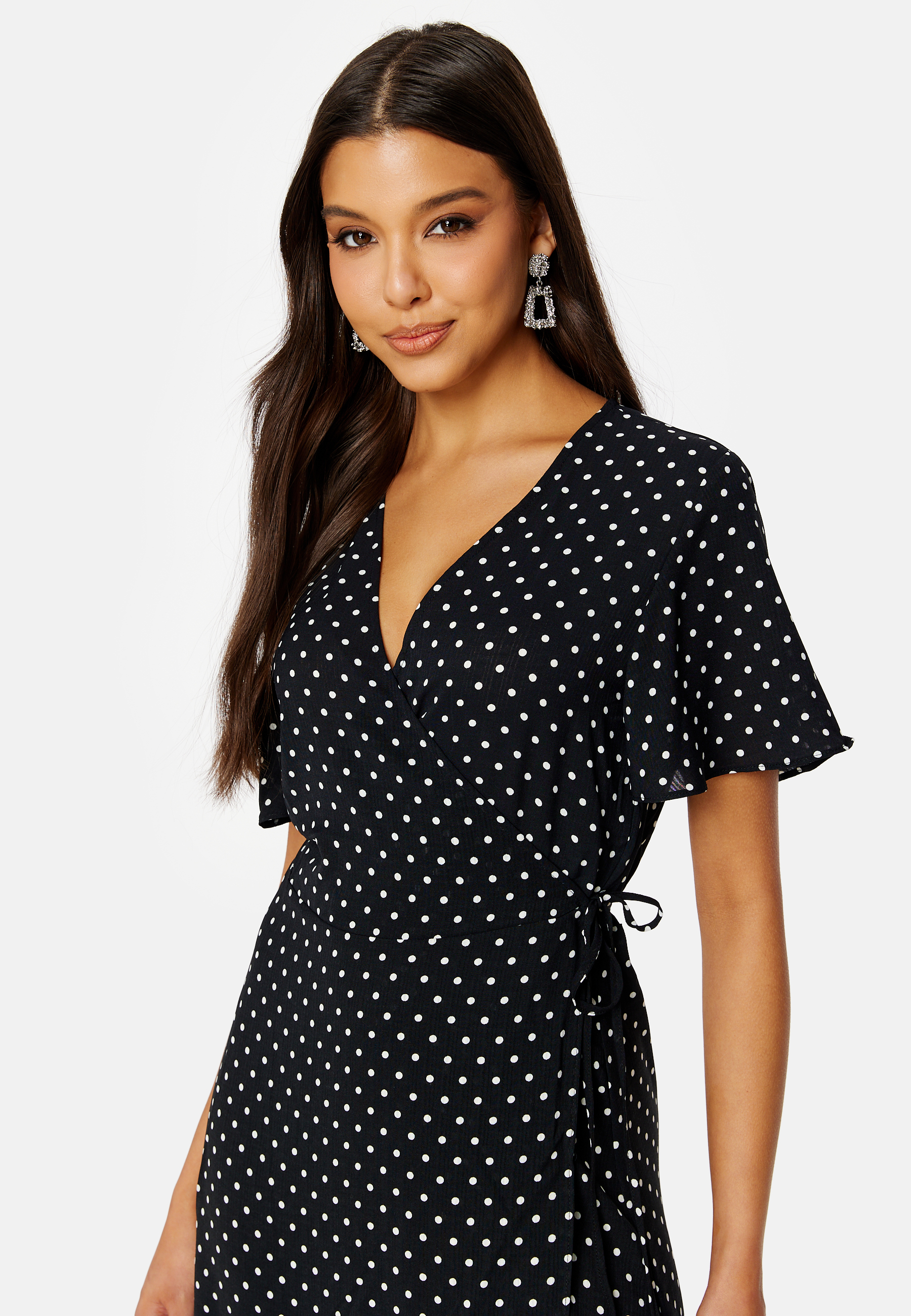 Ninna S/S Wrap Midi Dress 2