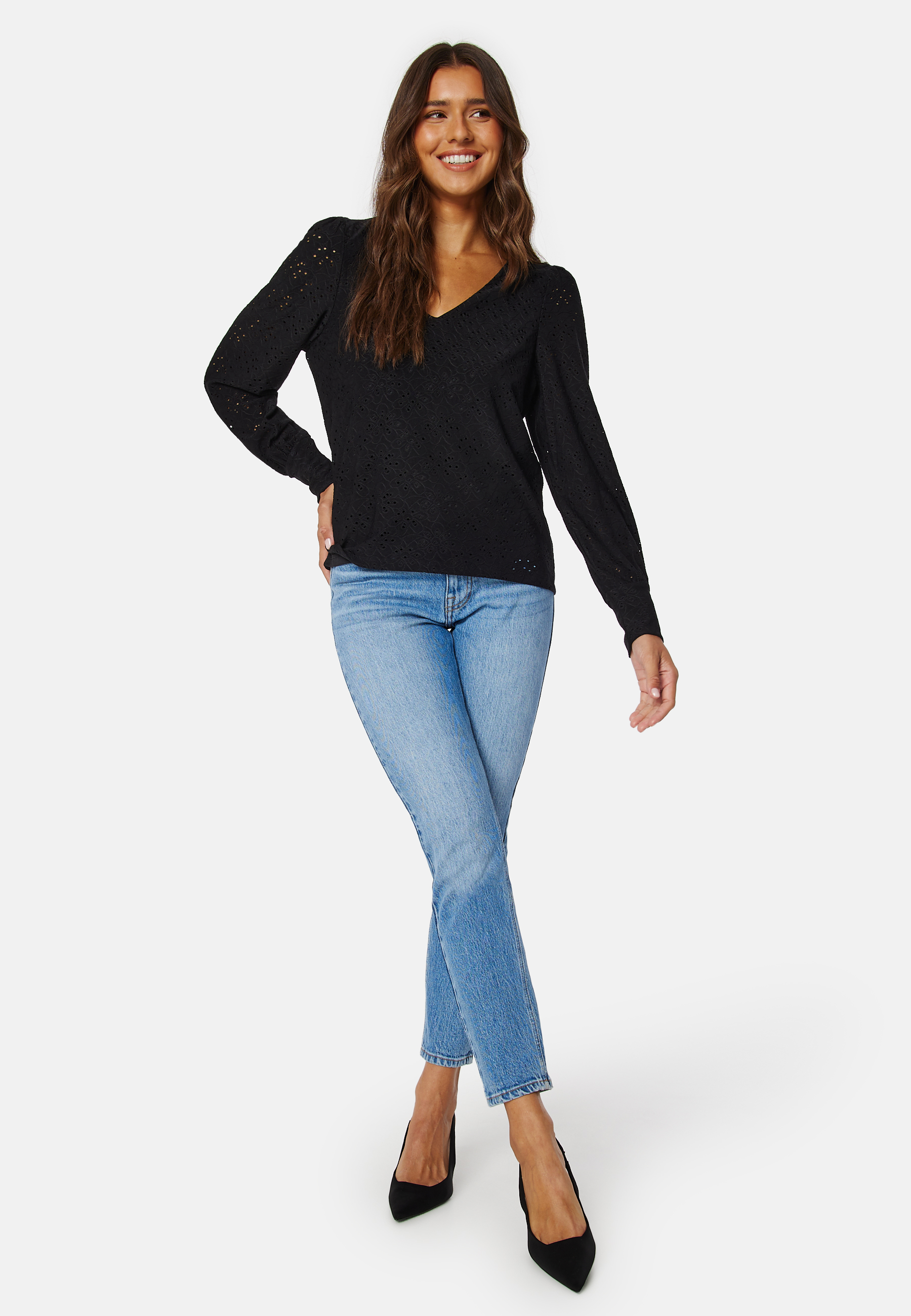 Paulina V-Neck L/S Top 2