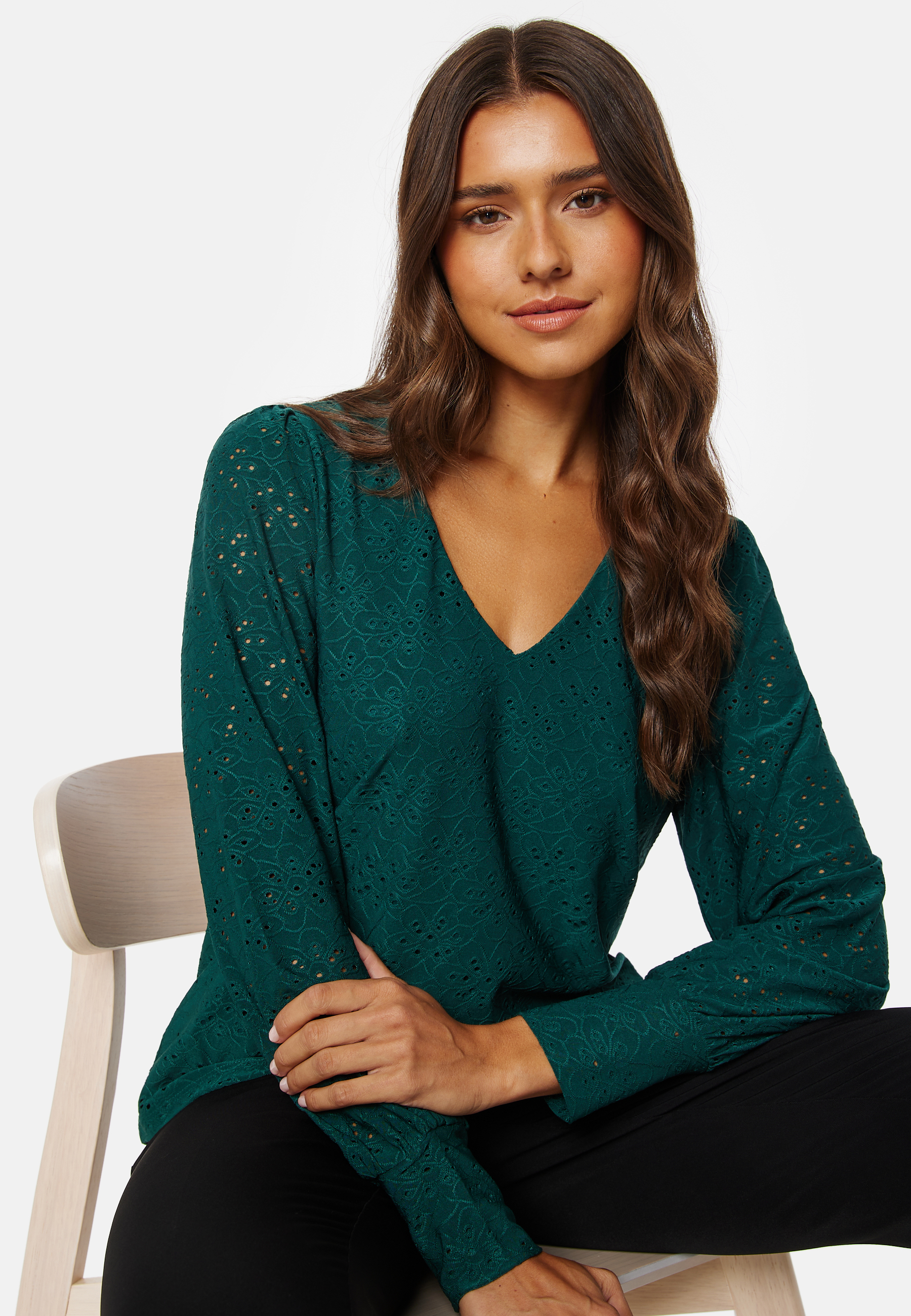 Paulina V-Neck L/S Top
