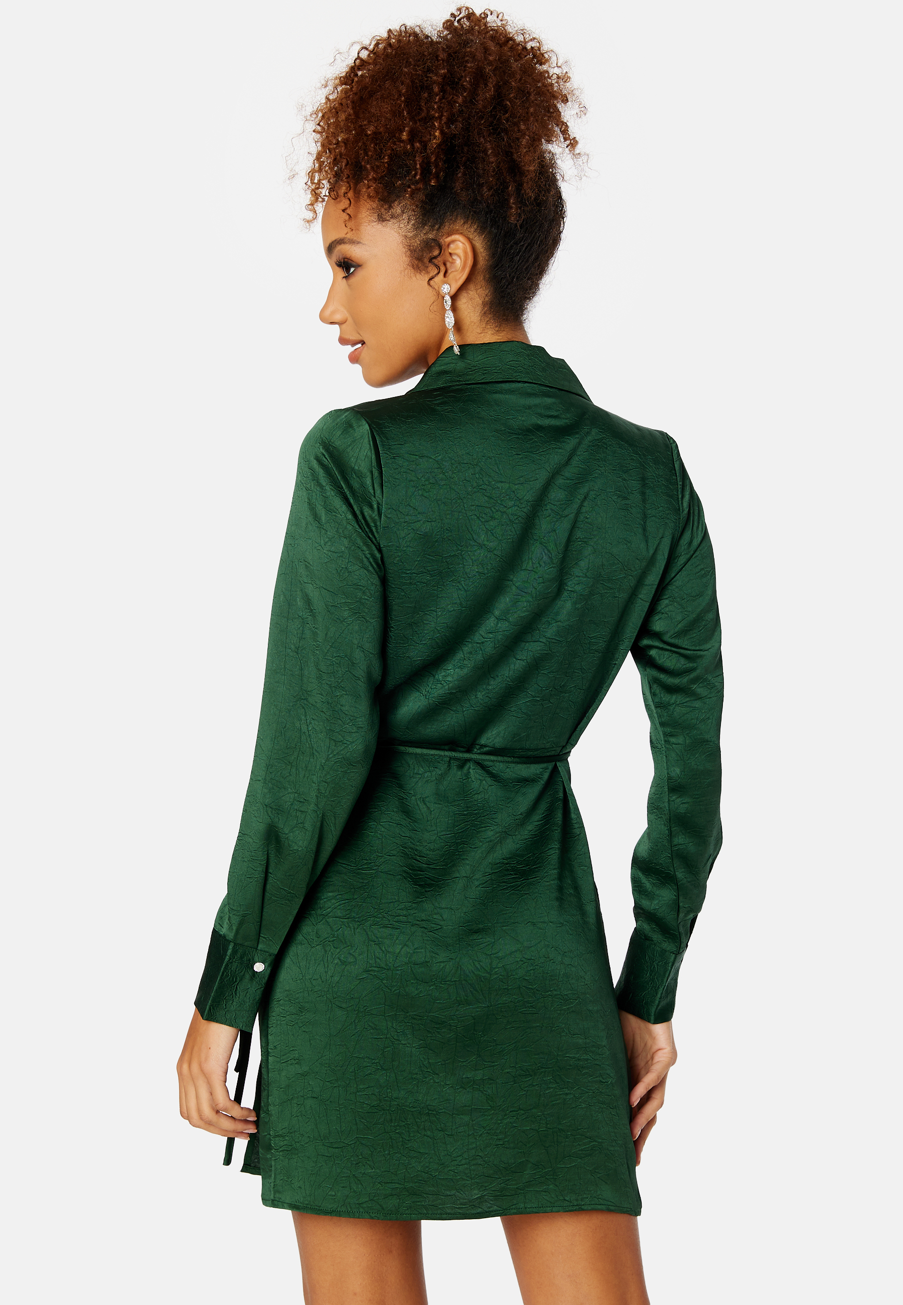 Regitse L/S Short Wrap Dress 2