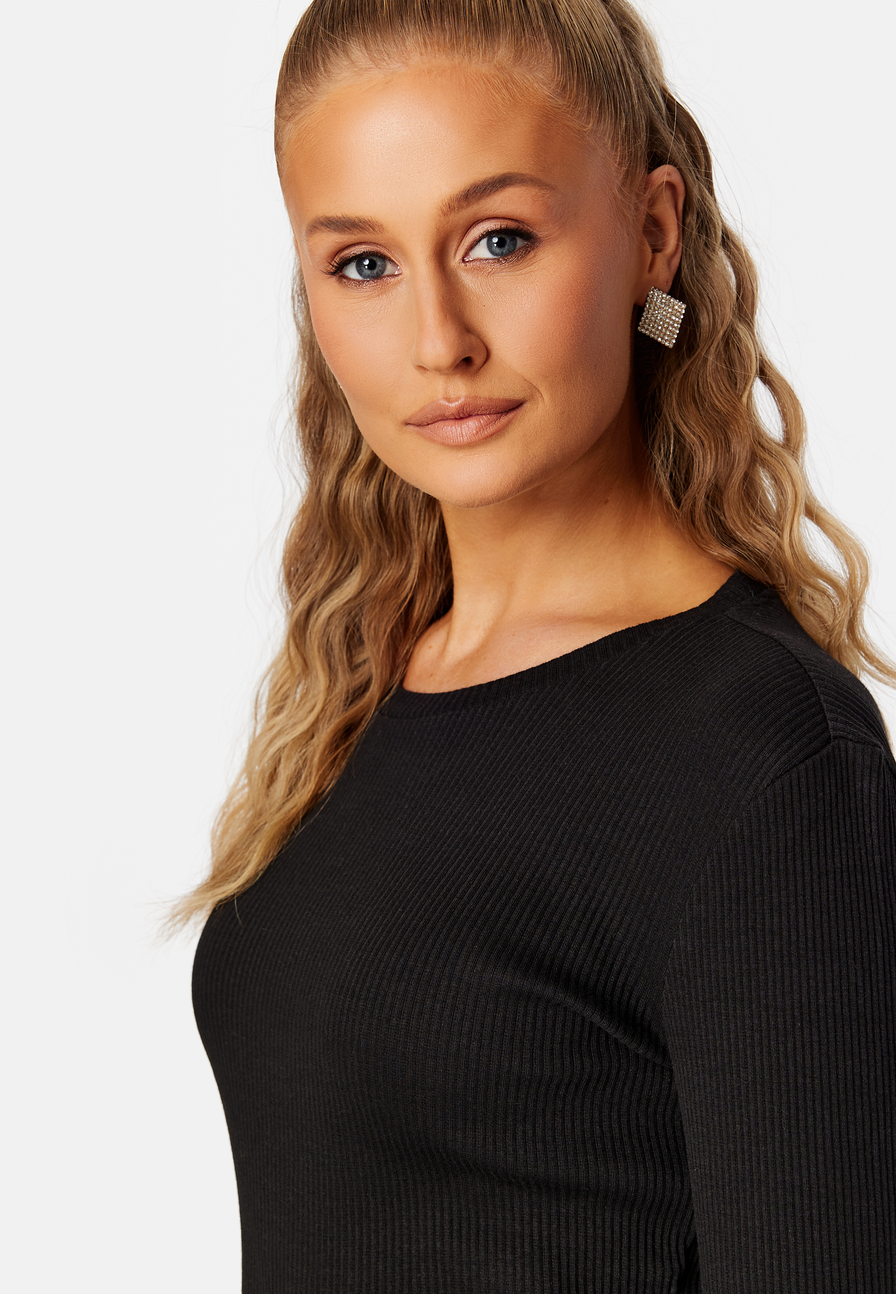 Ribena L/S Slit Midi Dress 3