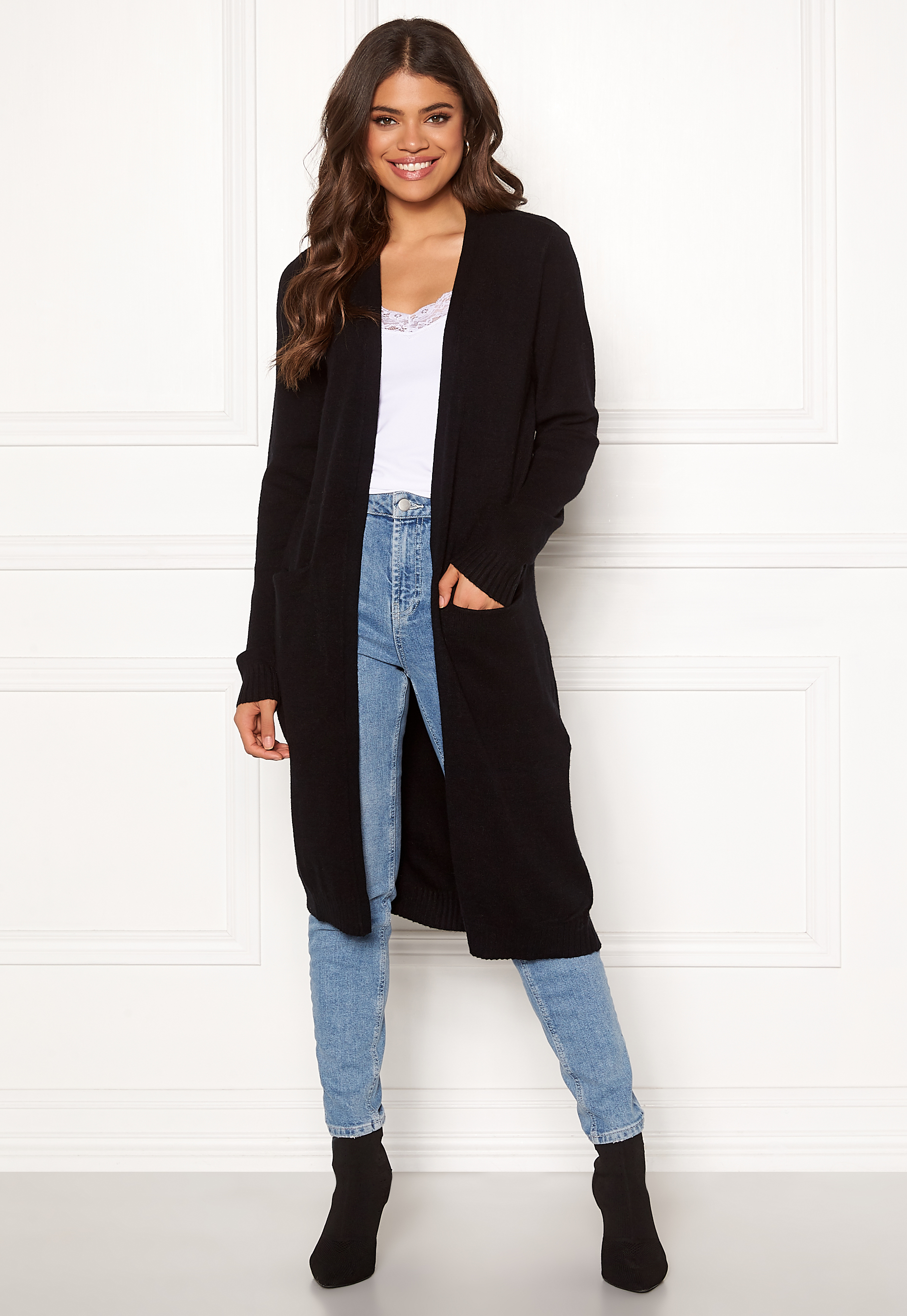 Ril Long Knit Cardigan
