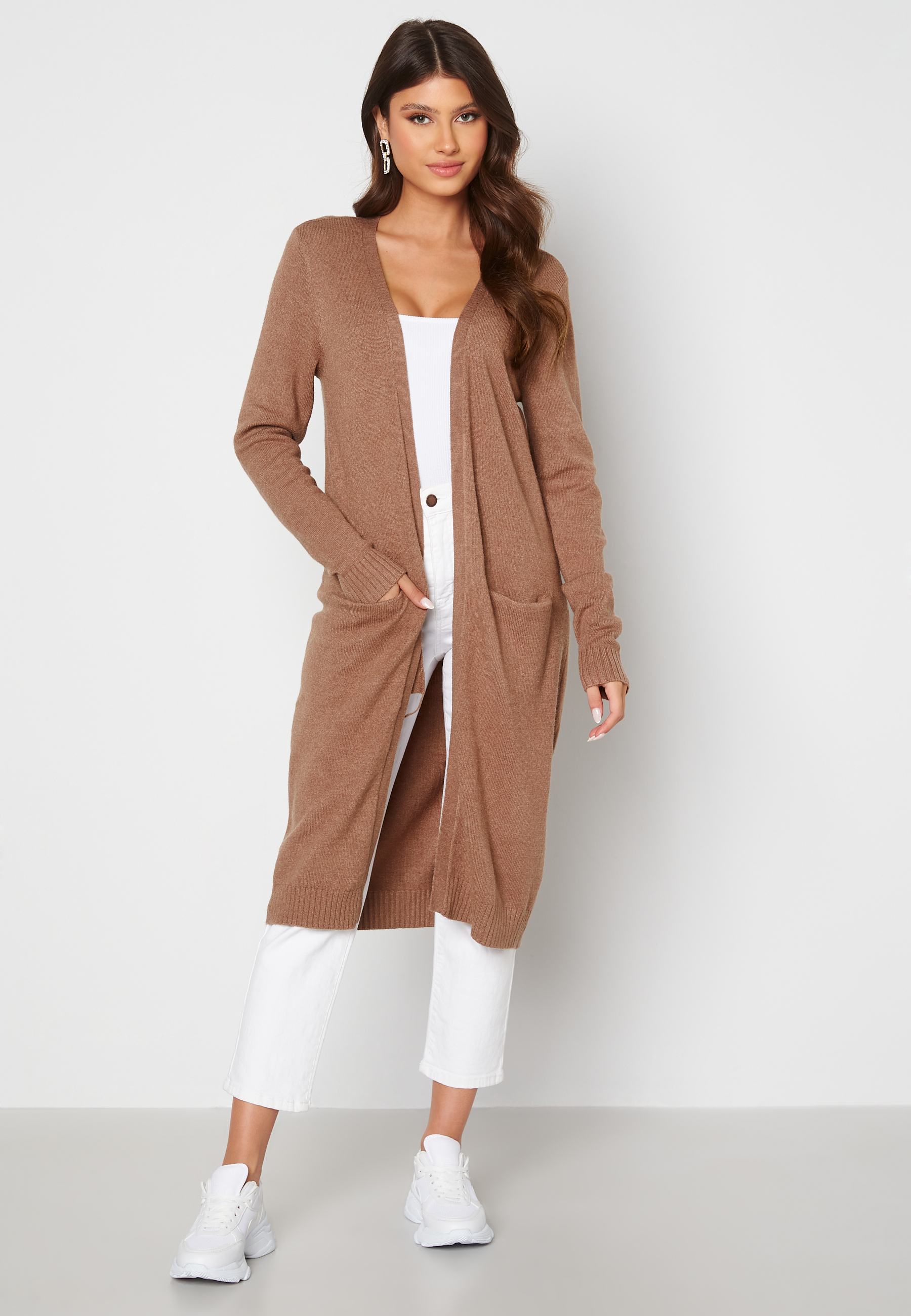 Ril Long Knit Cardigan