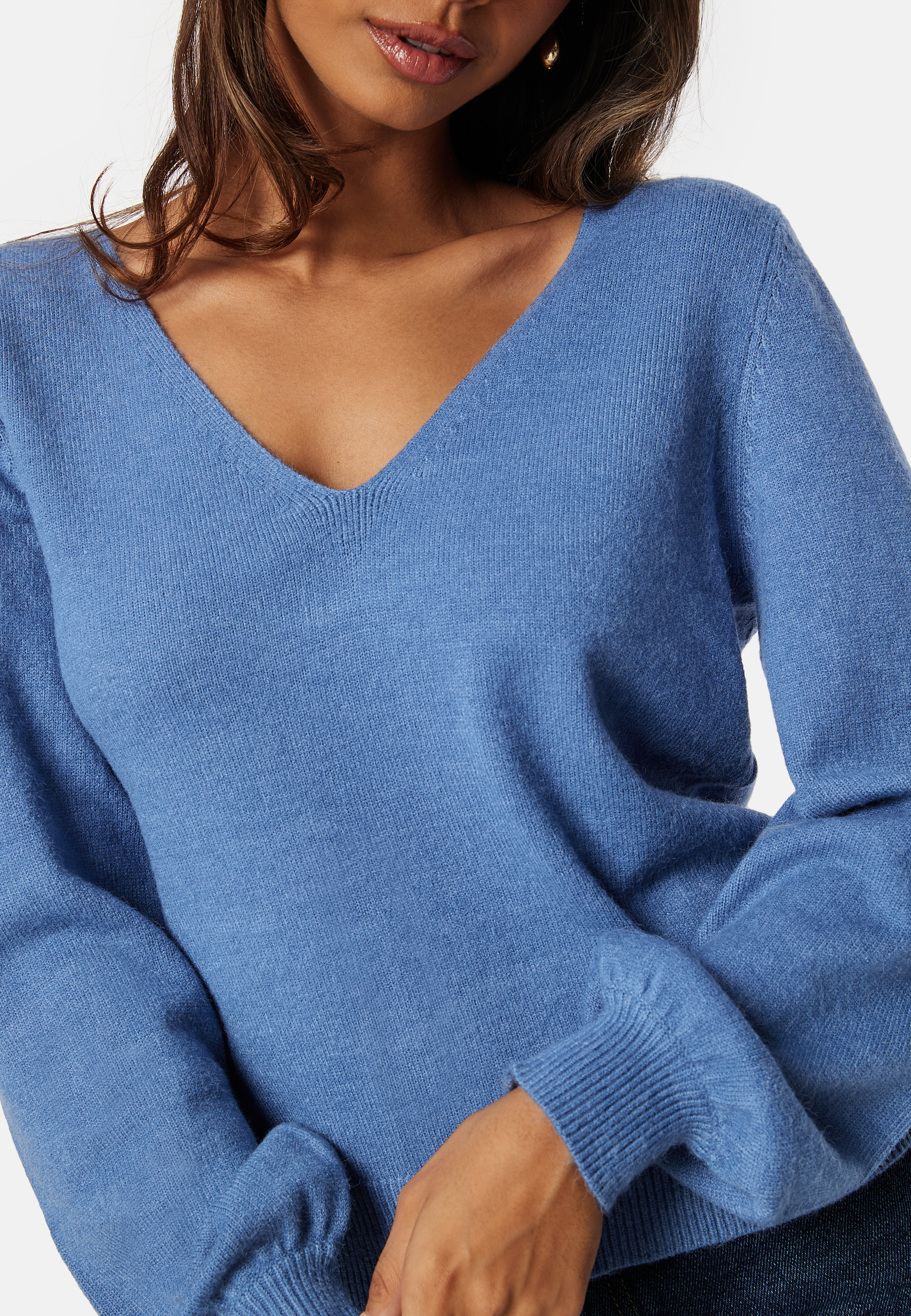 Ril Rev V-Neck L/S Top 4