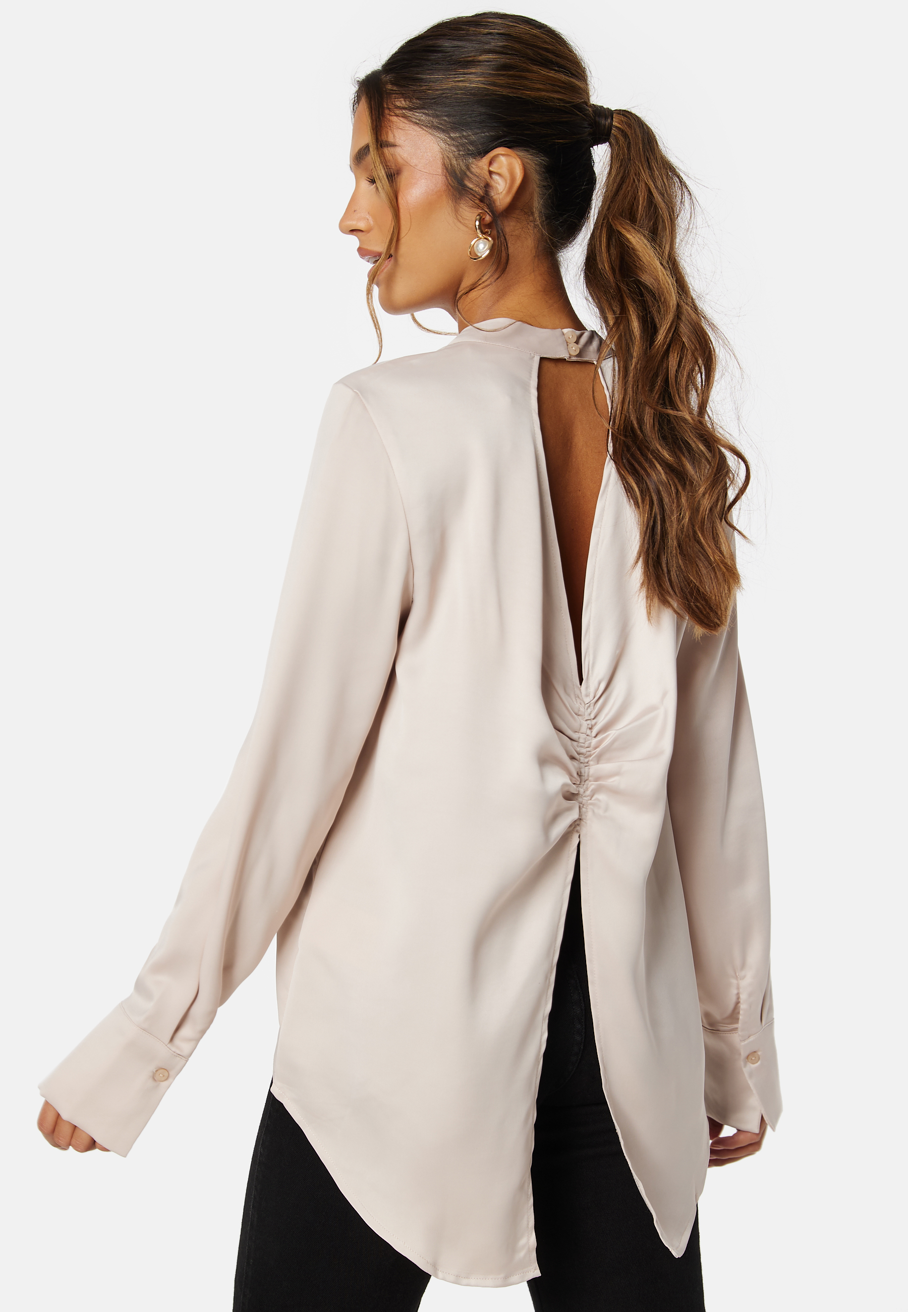 SelinHigh Neck L/S Top