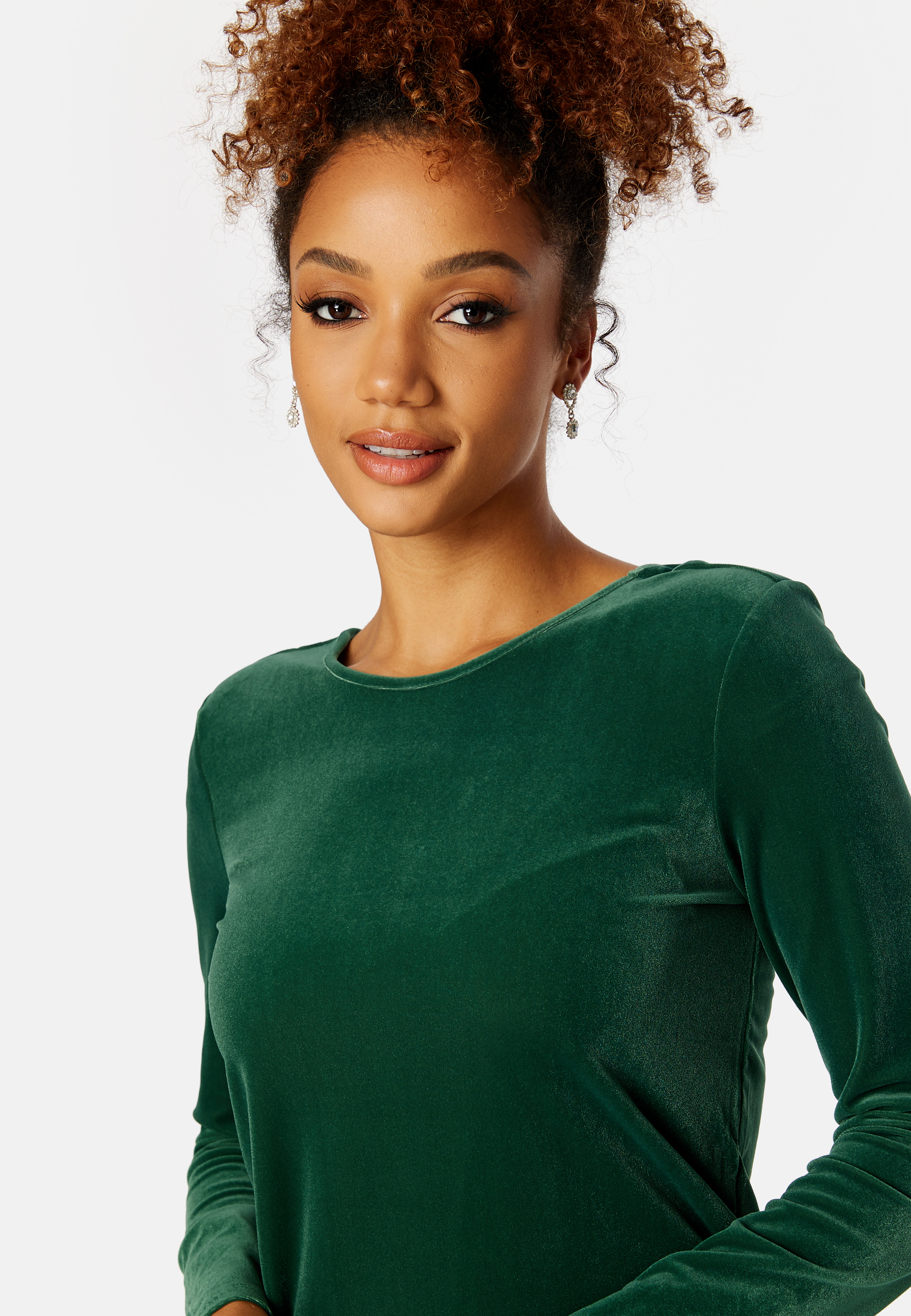 Velvo Deep Back L/S Dress 3