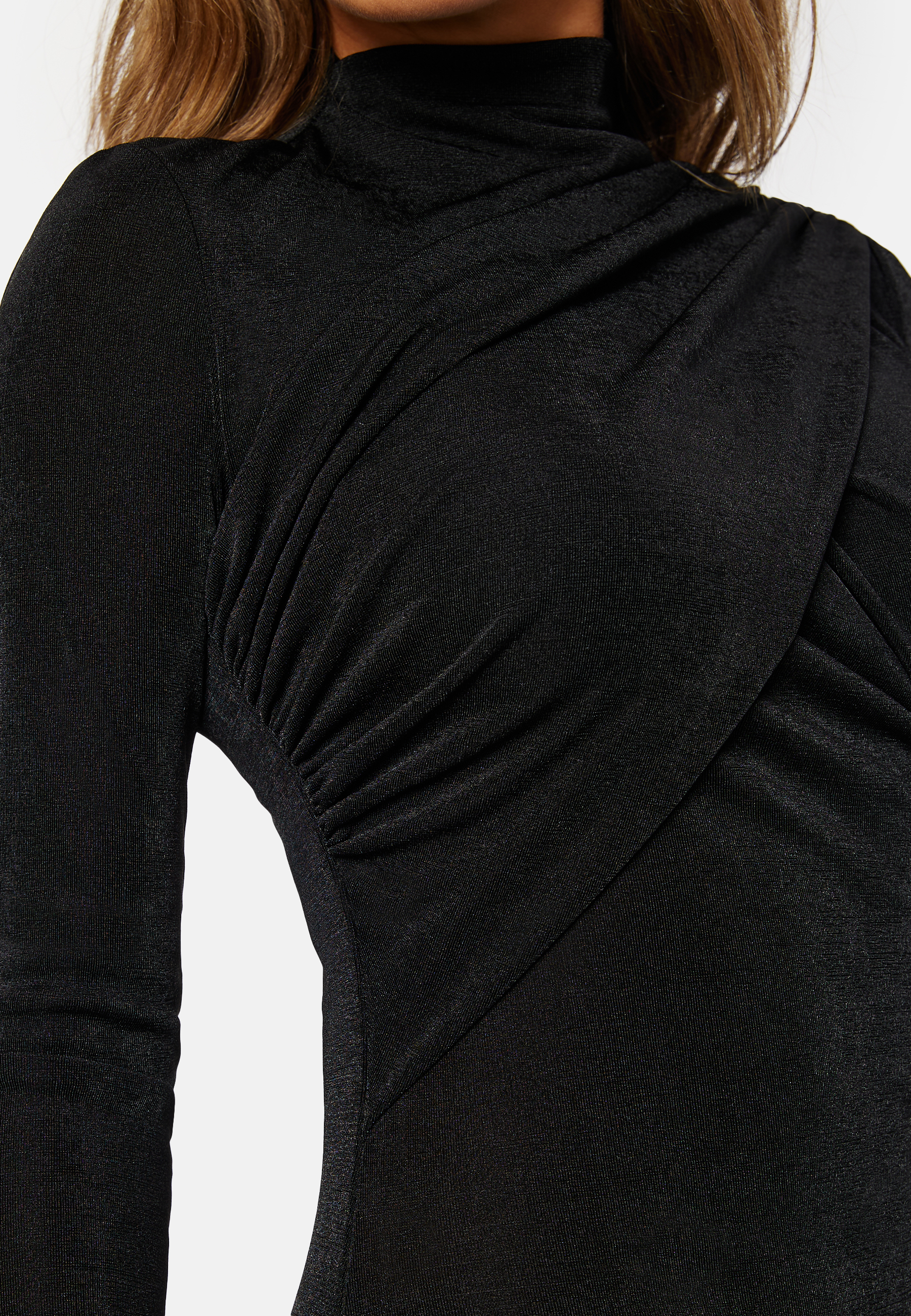 Verona Funnel Neck Mid Dress 3