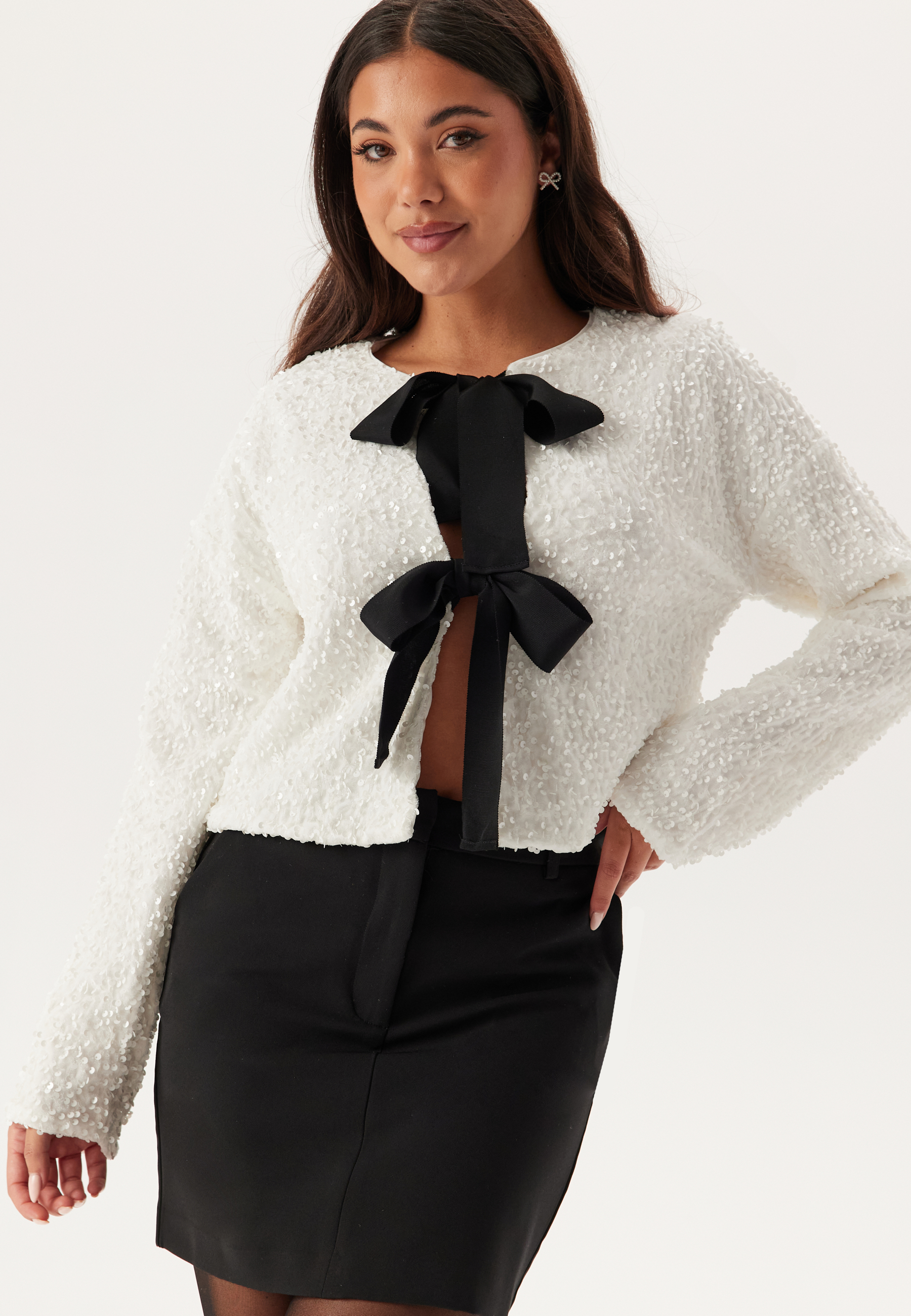Viaria L/S O-Neck Cardigan