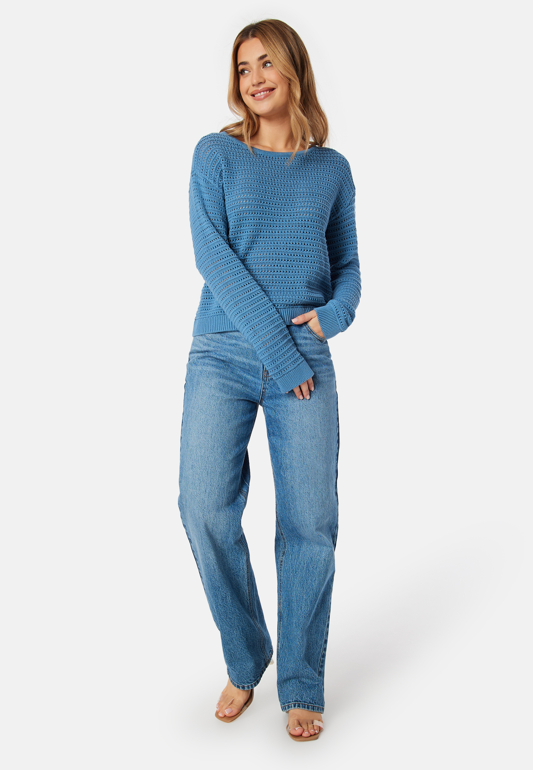 Vibellisina Boatneck L/S Knit Top 3