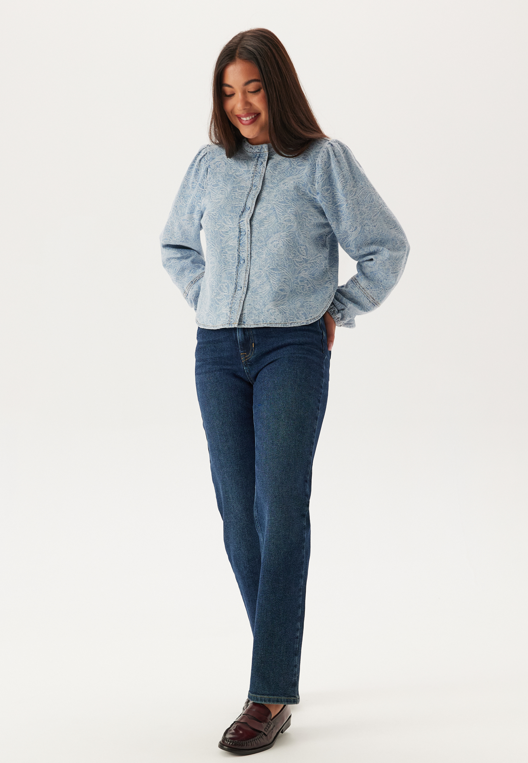 Vichris L/S DENIM SHIRT DENIM 2