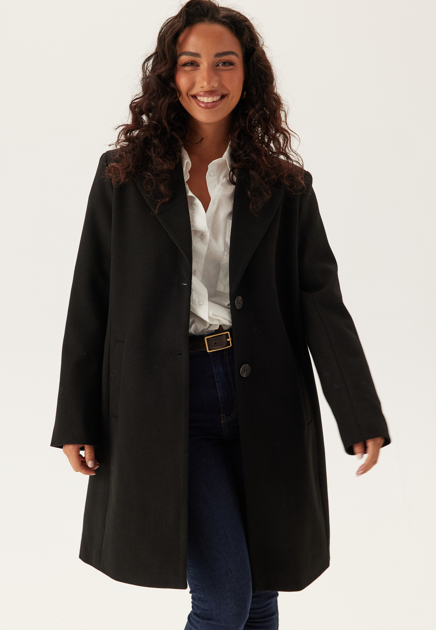 Viclaudia Button Coat