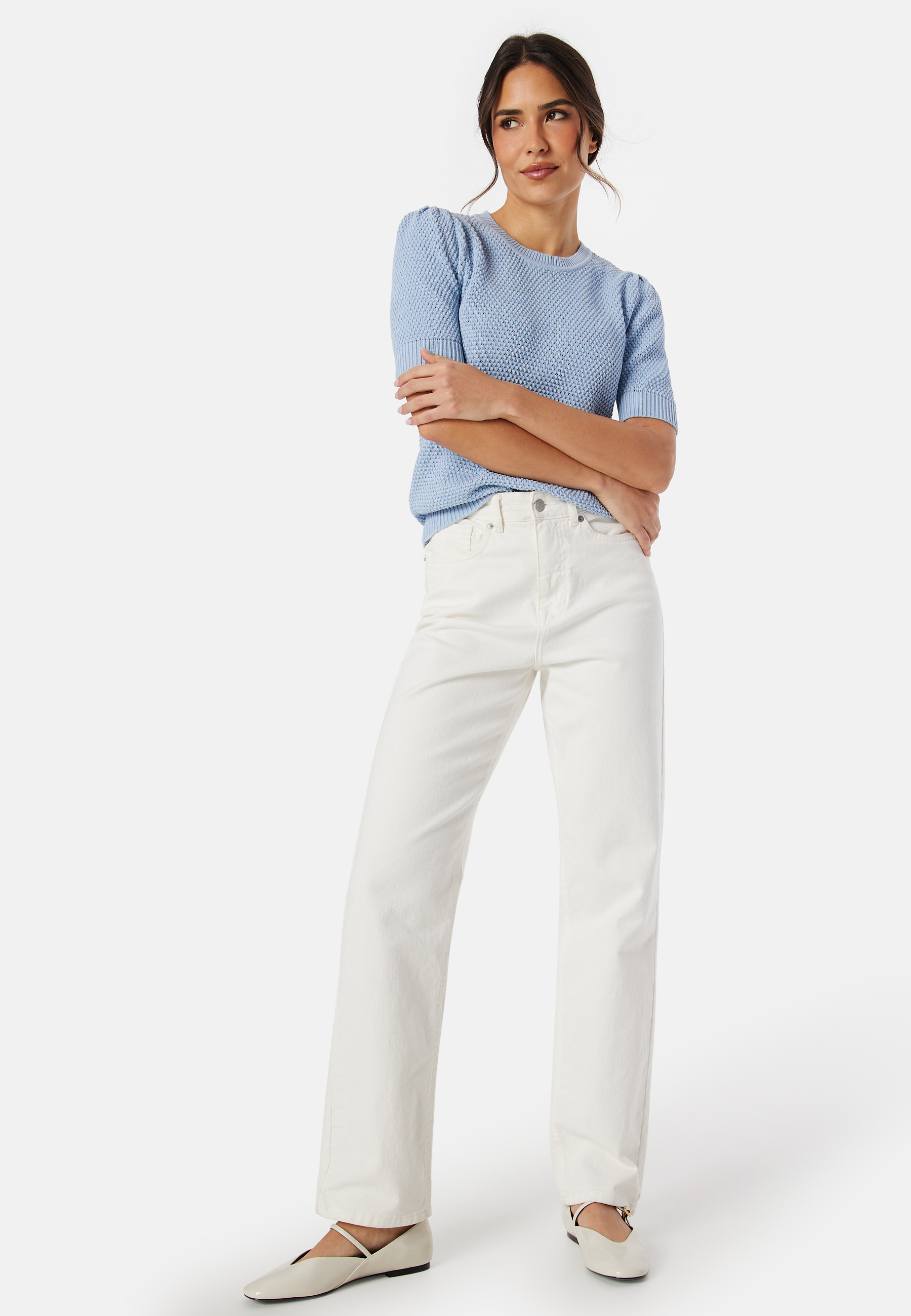 Vidalo O-Neck S/S knit top 3