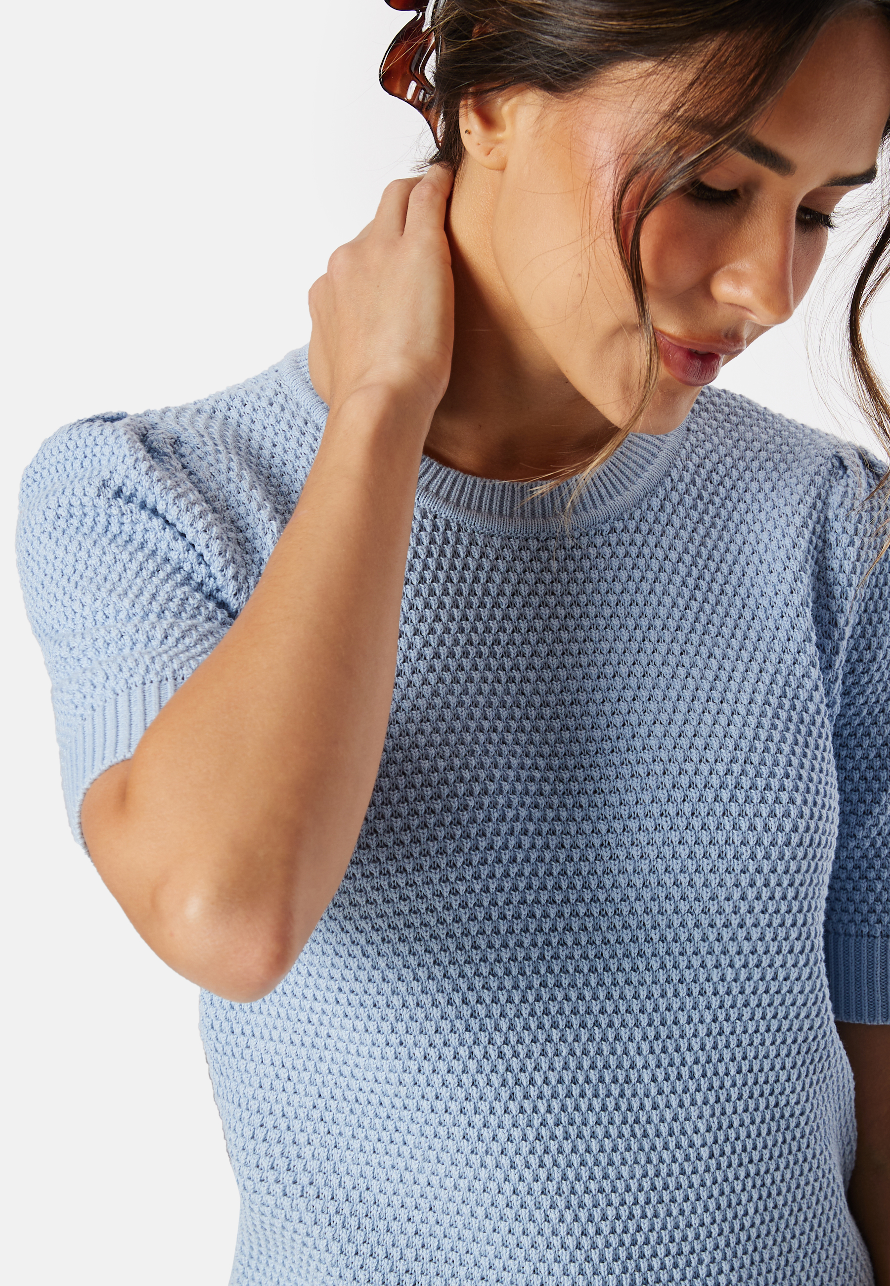 Vidalo O-Neck S/S knit top 5
