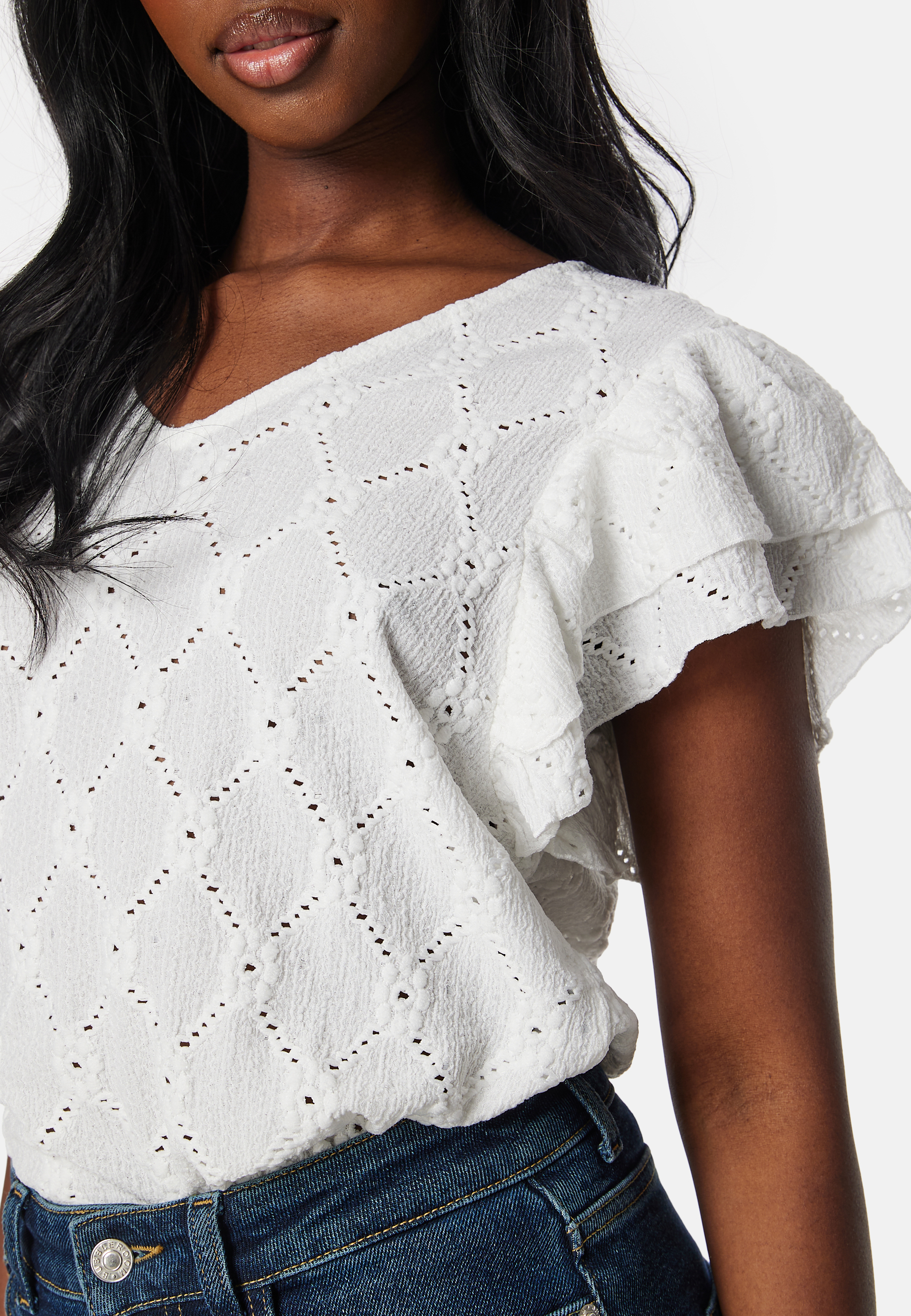 Vidella V-Neck S/L top 3