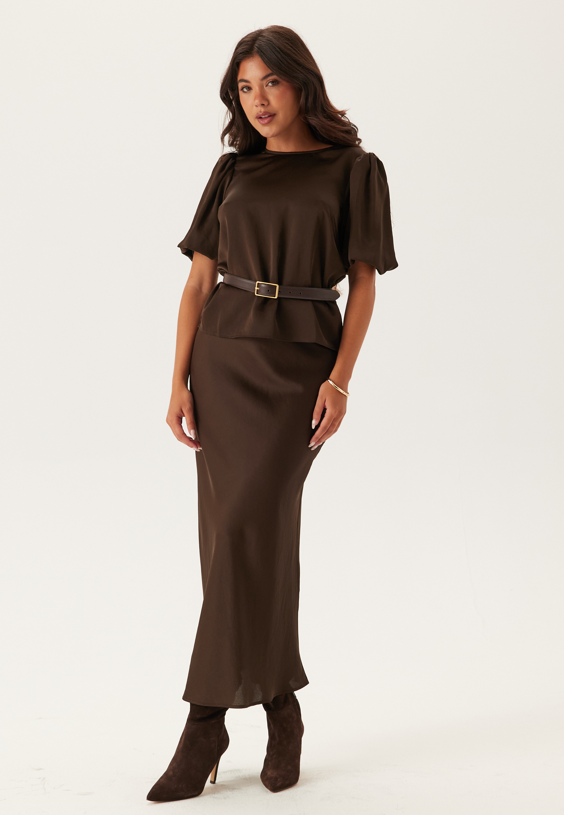 Viellette Hw Midi Skirt