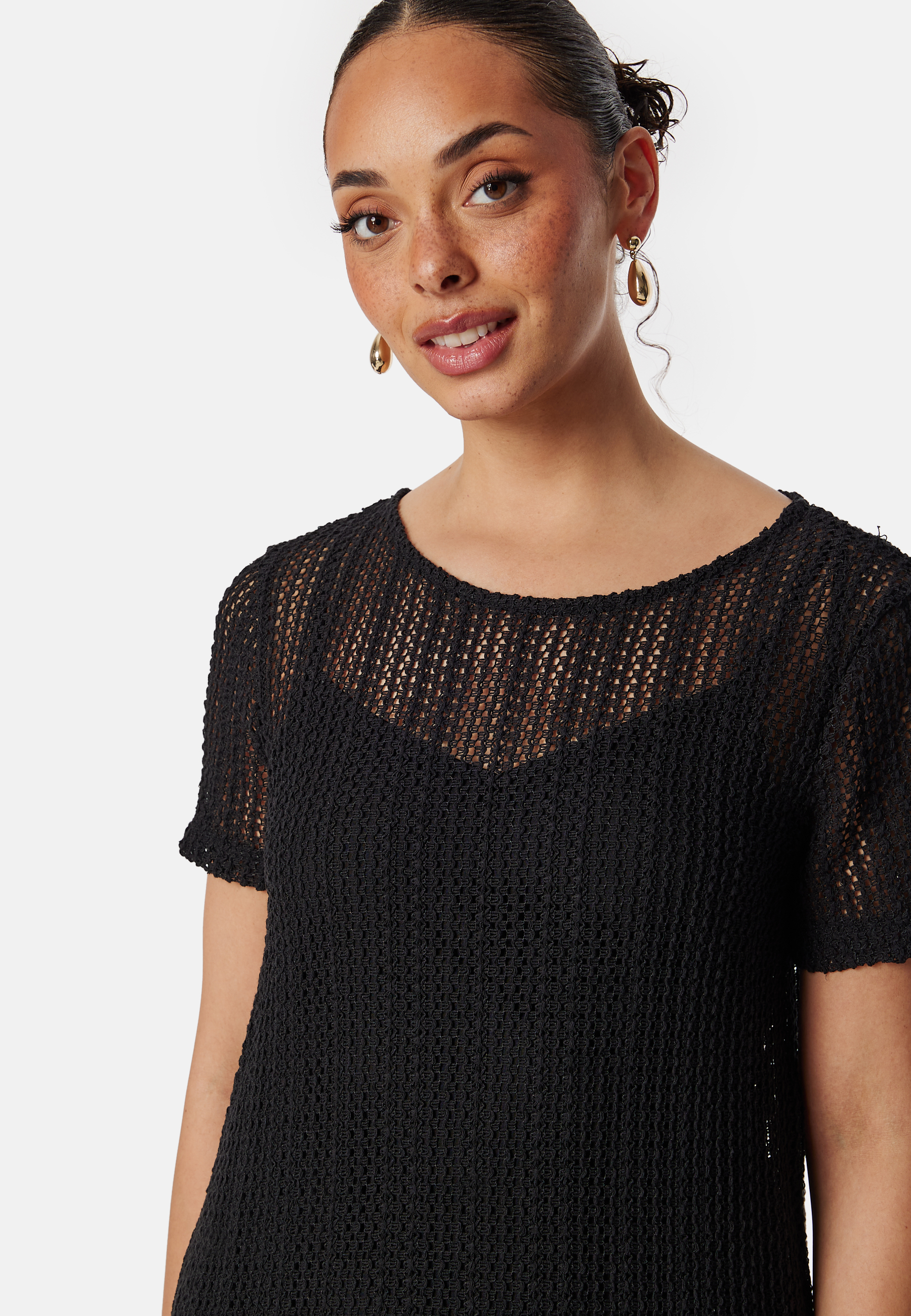 Vigardea O-Neck S/S ankle dress 2
