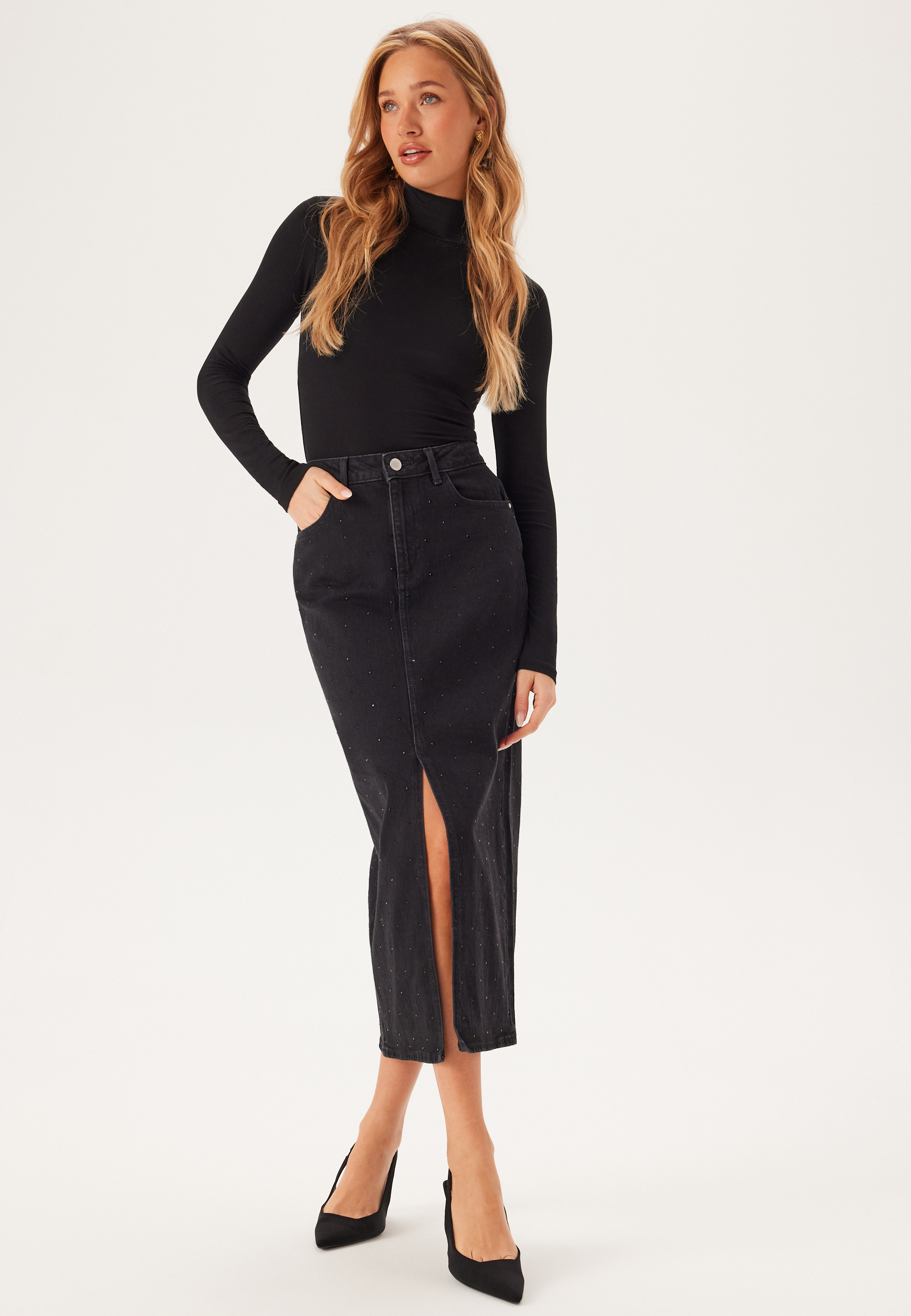Vijaf Hw Beading Midi Skirt 2