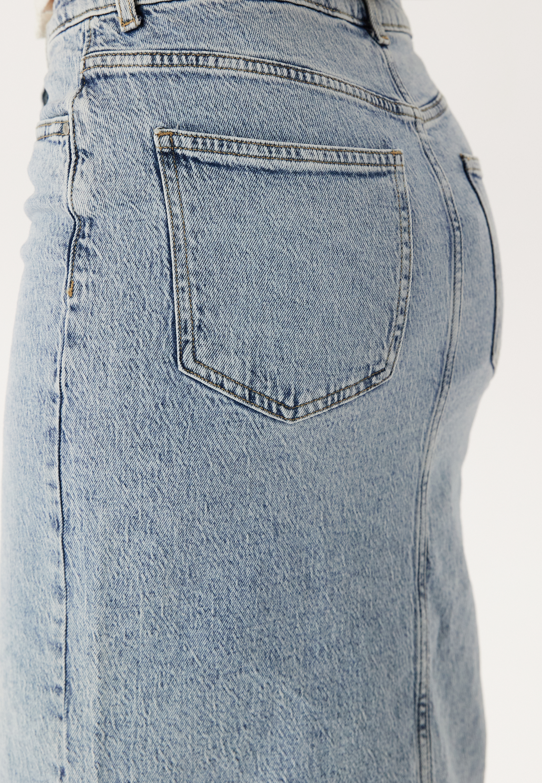 Vijaf Hw Midi Denim Skirt-noos 3