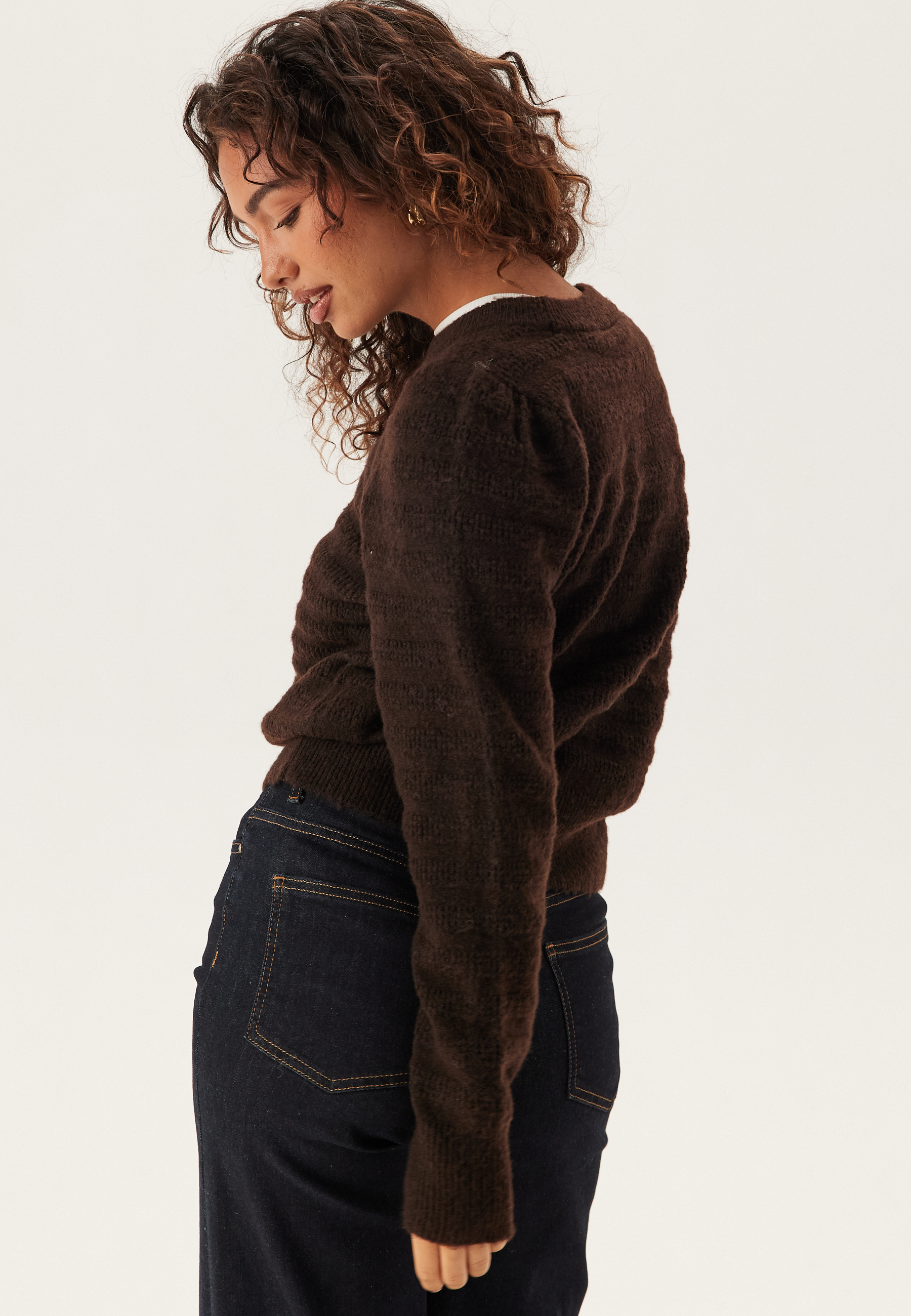 Vijayla O-neck L/S KNIT TOP 2
