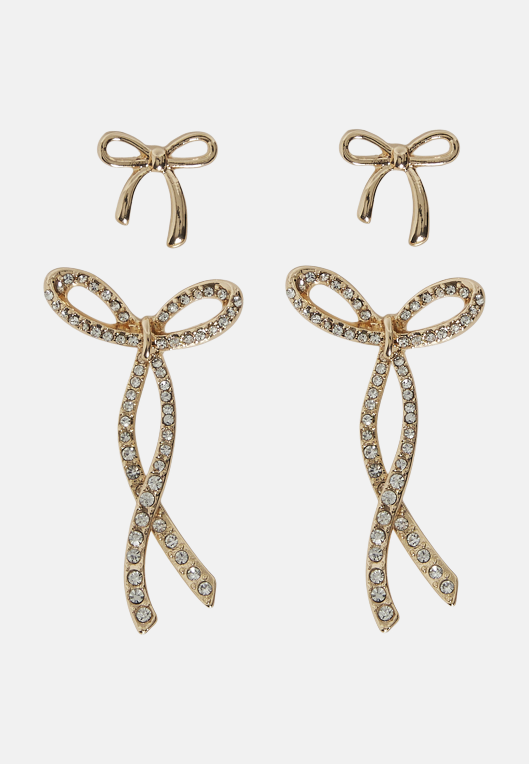 VIKYZER 2 PCK BOW EARRINGS/EF 2