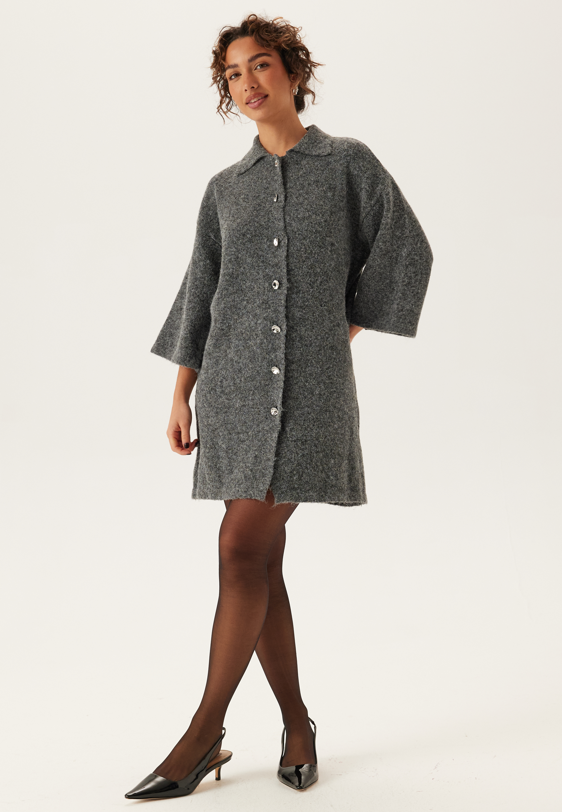 Vilauri 3/4 SLEEVE KNIT DRESS 1